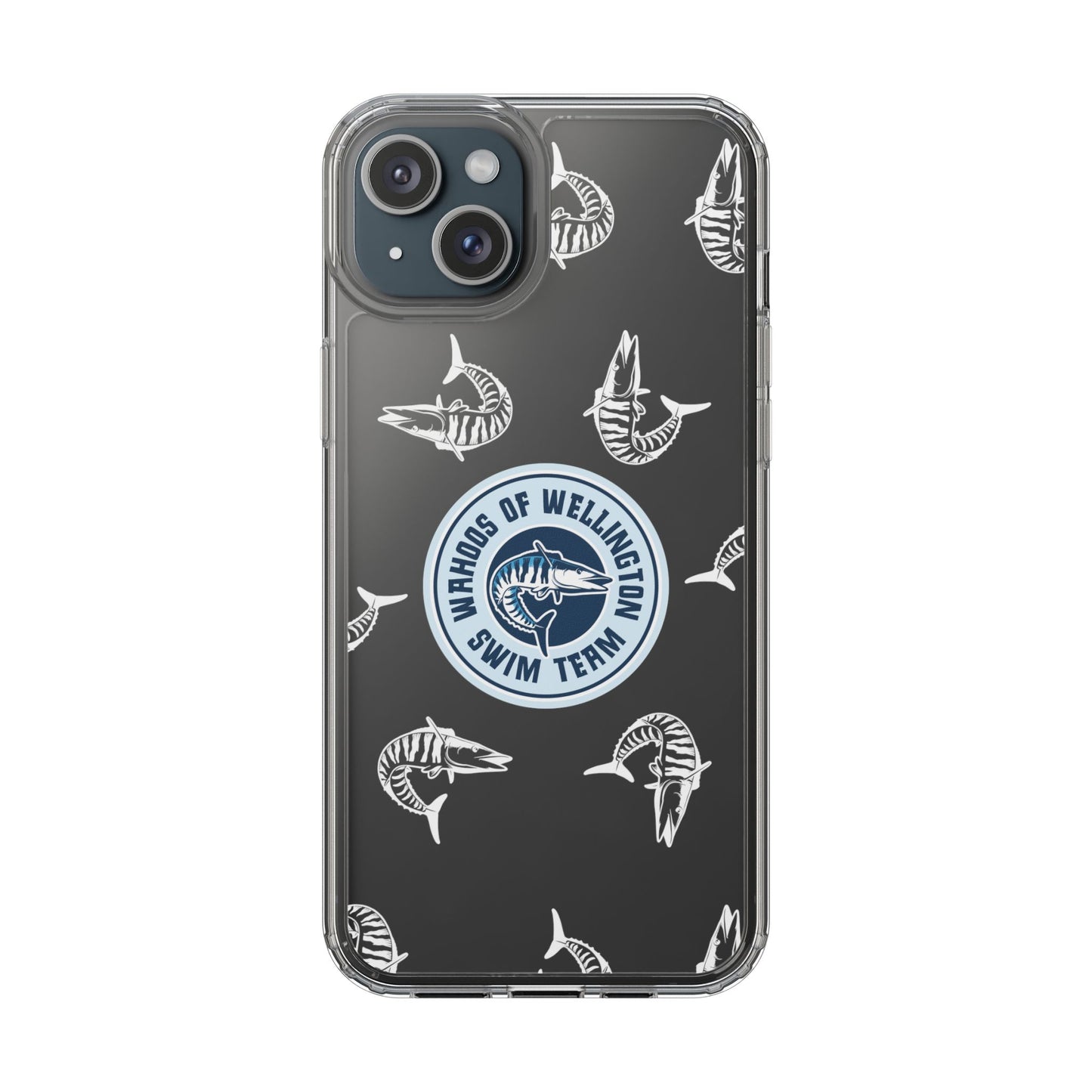 Wahoos Clear Phone Case