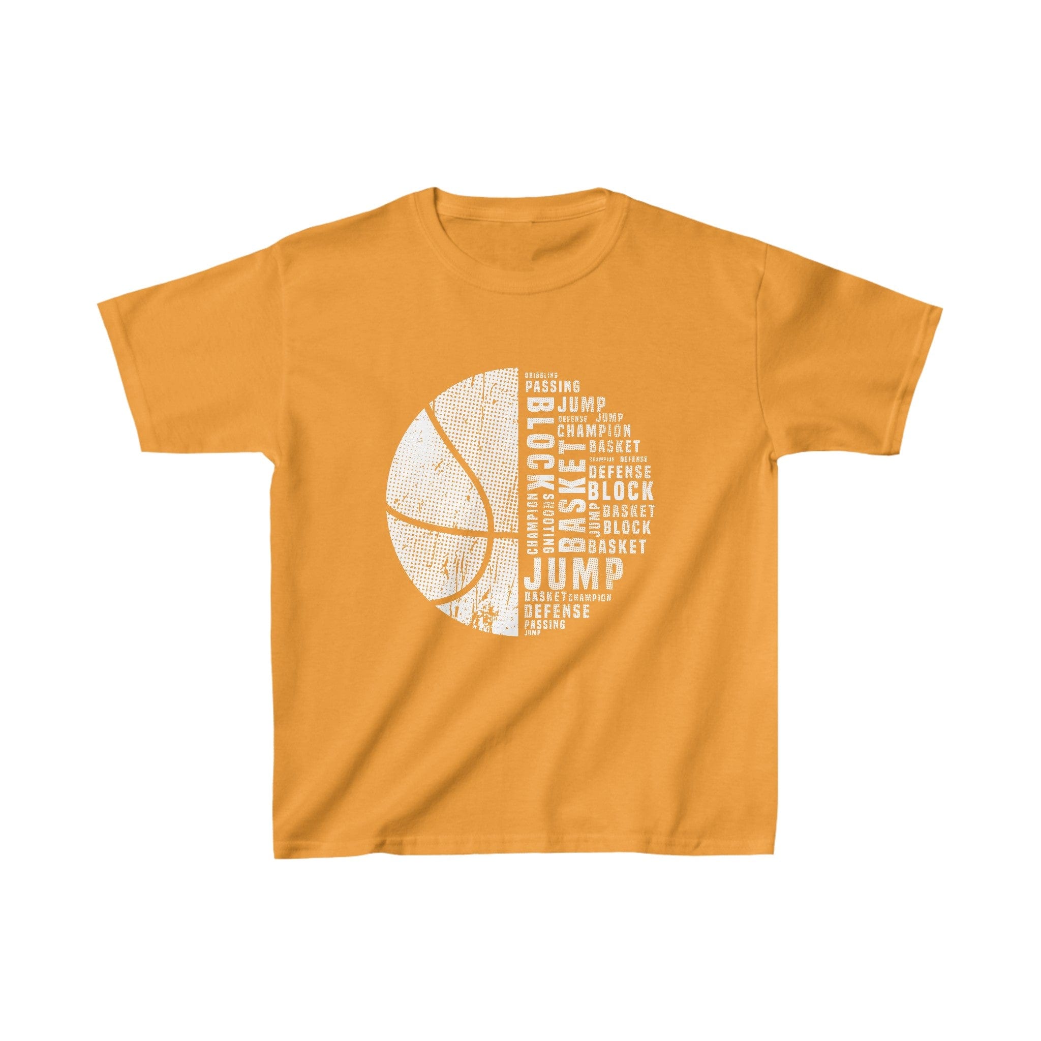 Dribble Dynamo Basketball Kids Tee - Hooray