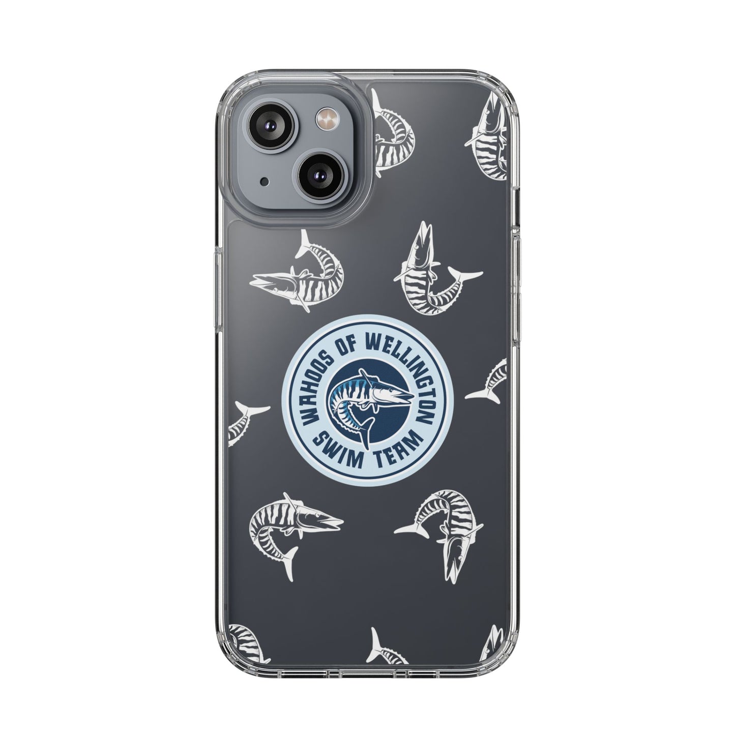 Wahoos Clear Phone Case