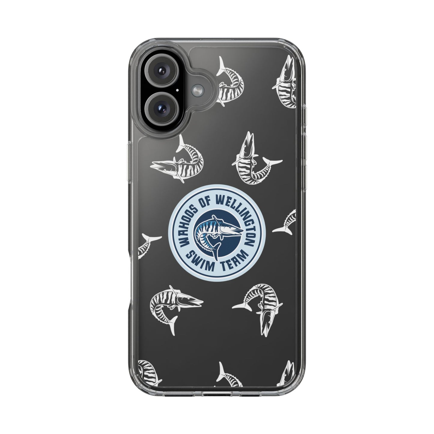 Wahoos Clear Phone Case