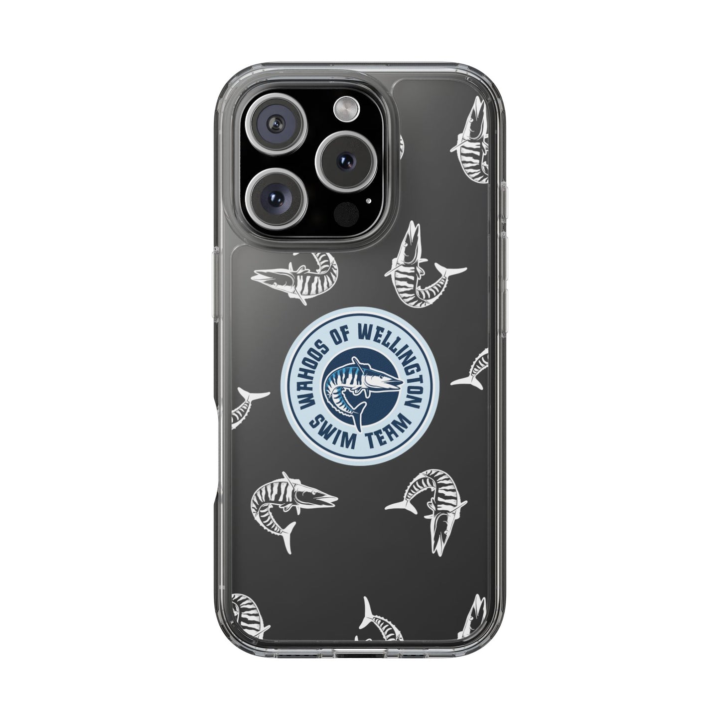 Wahoos Clear Phone Case