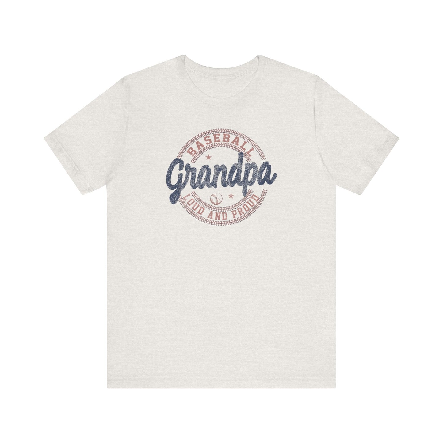 Loud & Proud Baseball Grandpa Tee - Hooray