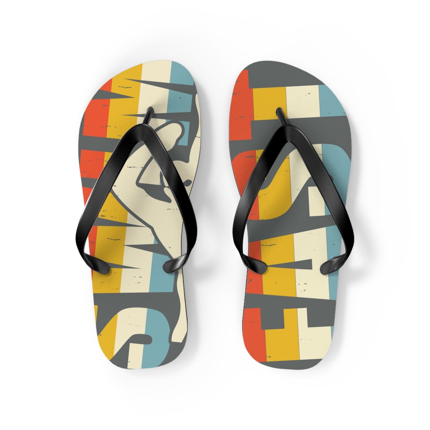 Swim Fast Flip Flops - Hooray