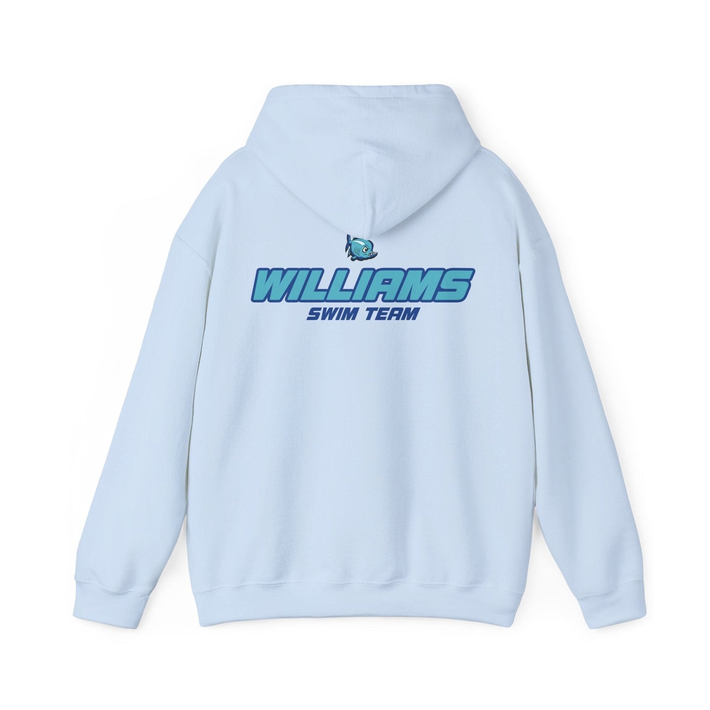 PERSONALIZED - Piranhas Swim Team Hoodie - Hooray