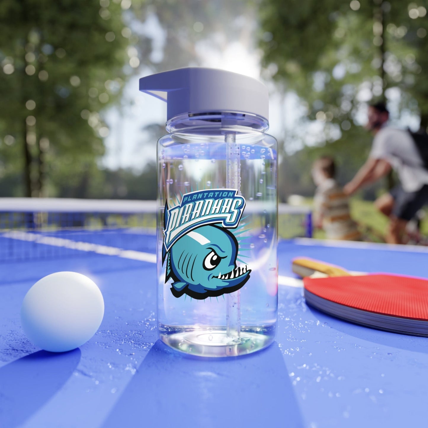 Plantation Piranhas Tritan Water Bottle