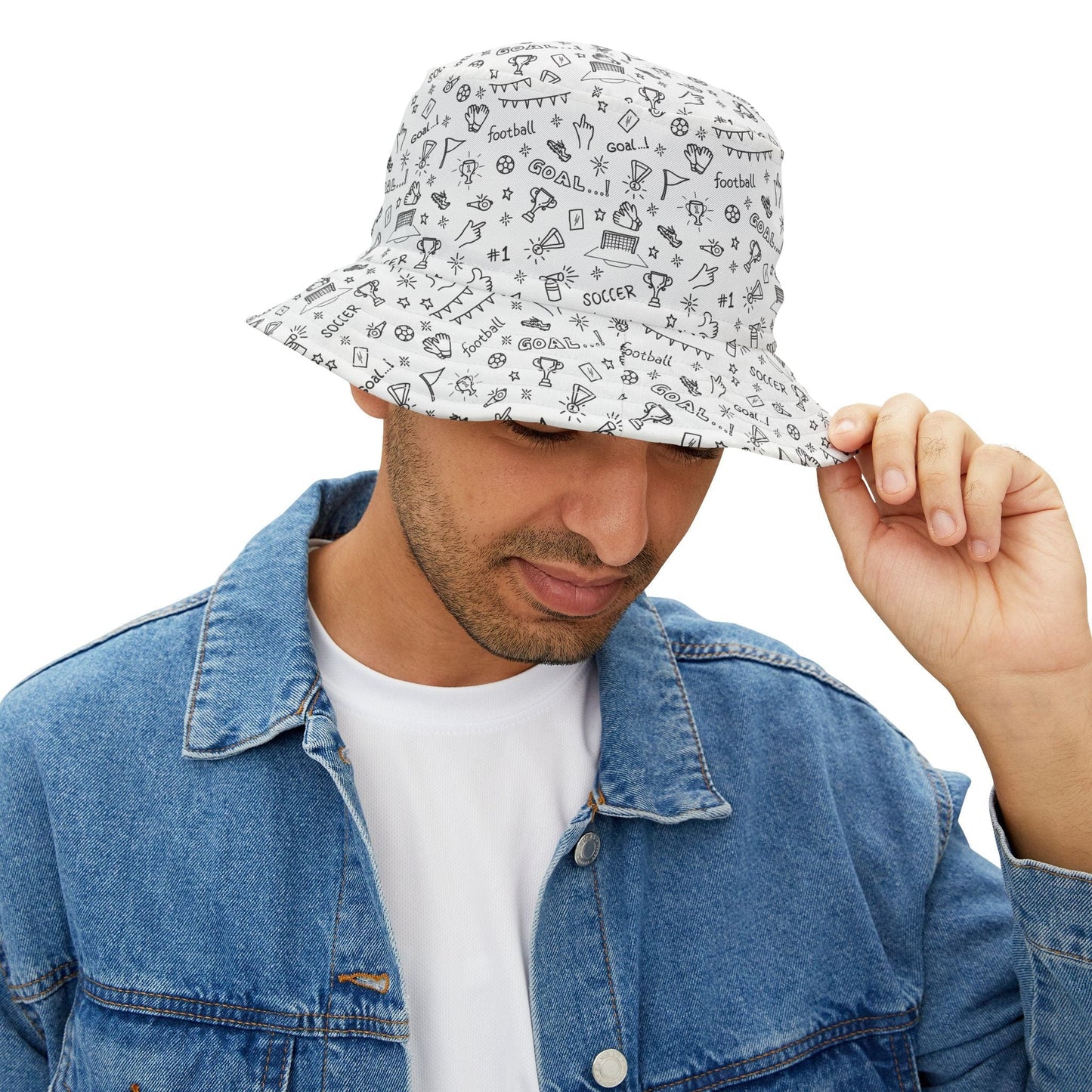 Unisex Soccer Bucket Hat - Hooray