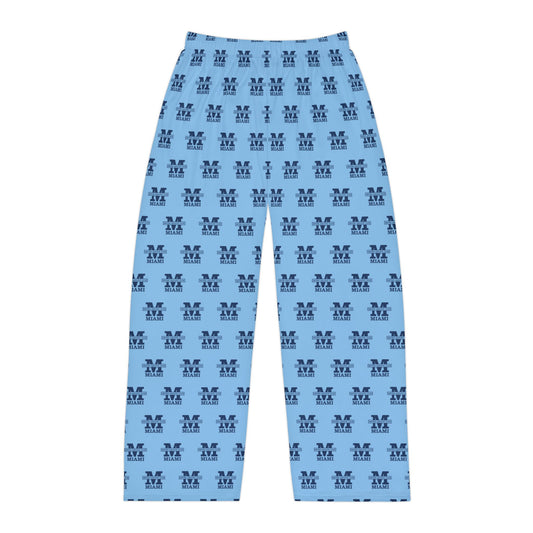 MAC All-Over Logo Lounge Pants (Light Blue) - GetHooray.com
