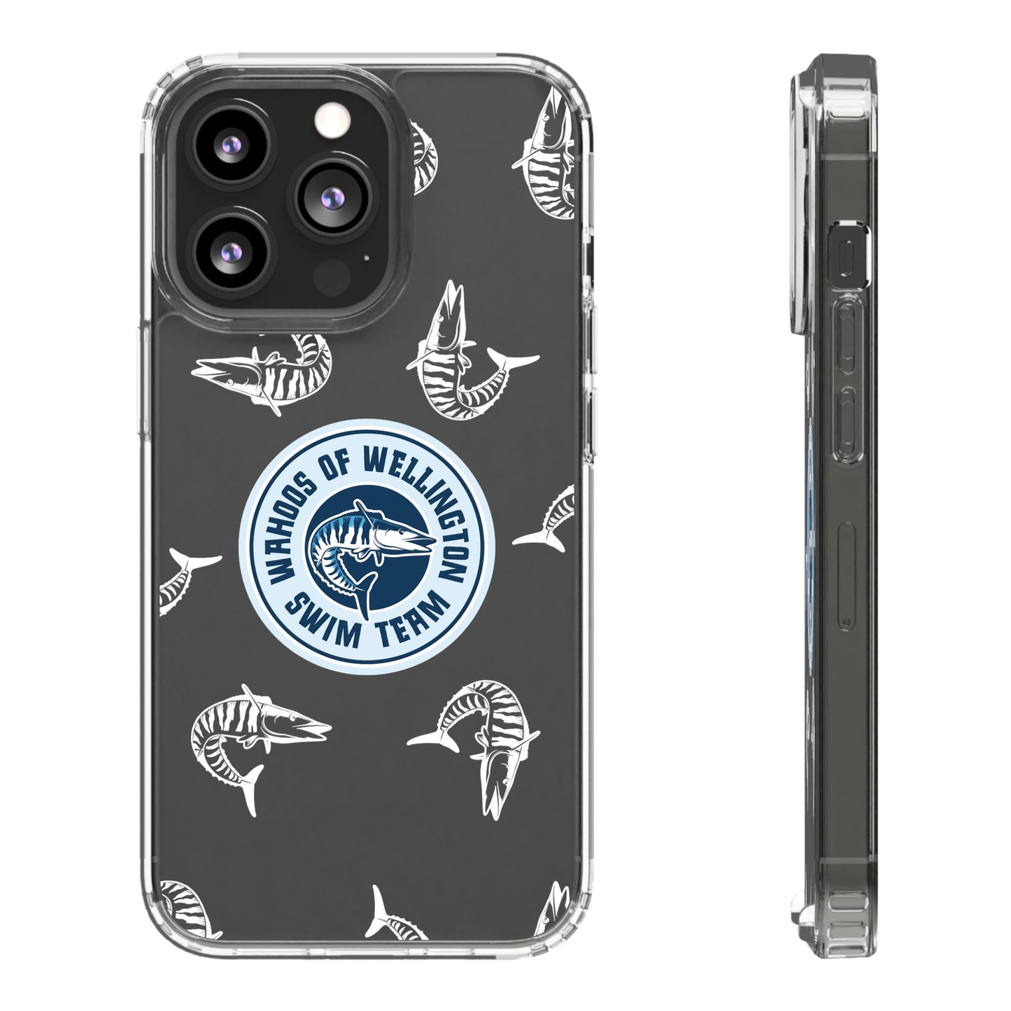 Wahoos Clear Phone Case