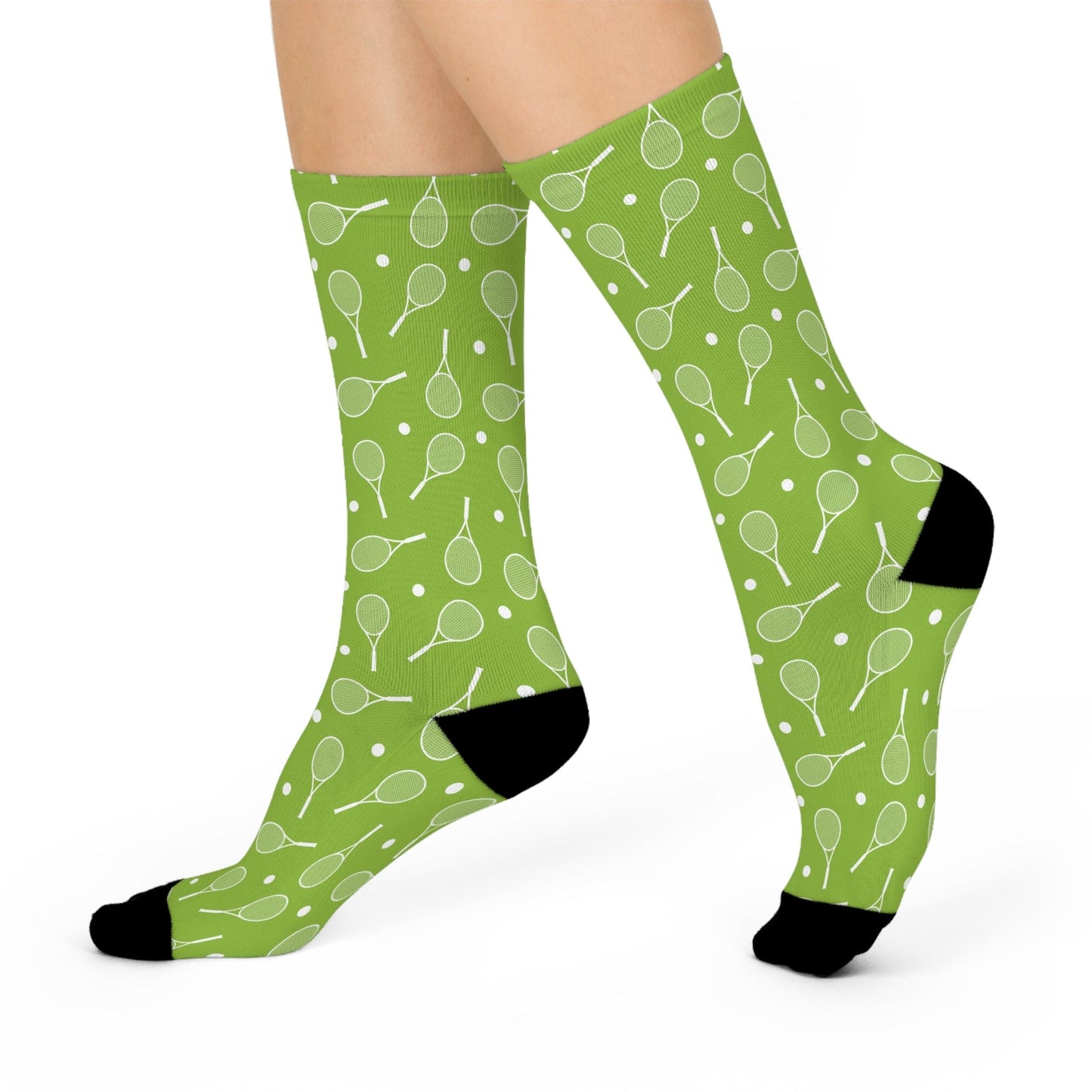 Cushioned Serve Up Comfort Tennis Fans Socks - Hooray