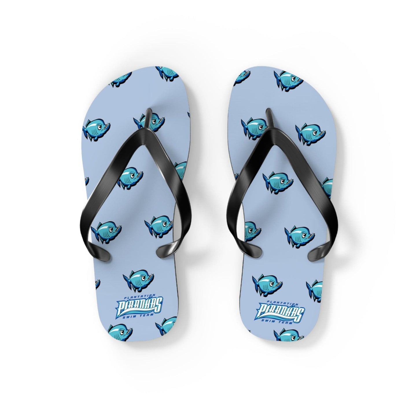 Piranhas Swim Team Flip Flops