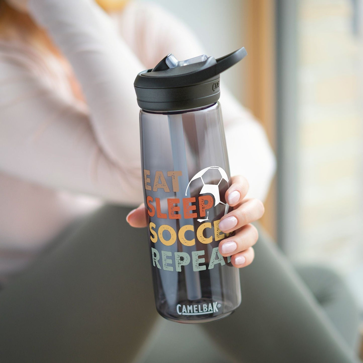 Soccer Life Water Bottle - Hooray