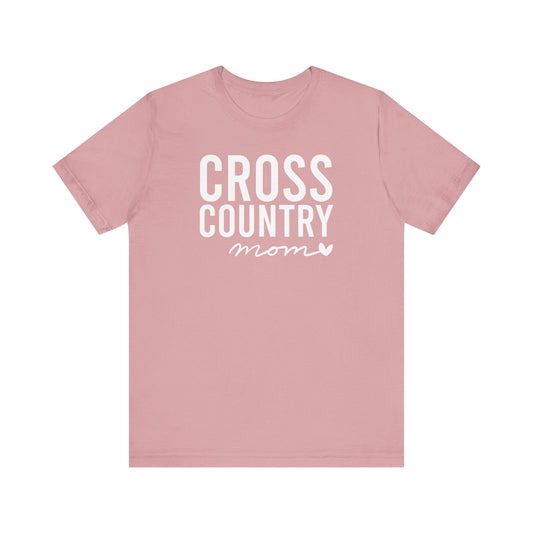 Proud Cross Country Mom Tee - Hooray