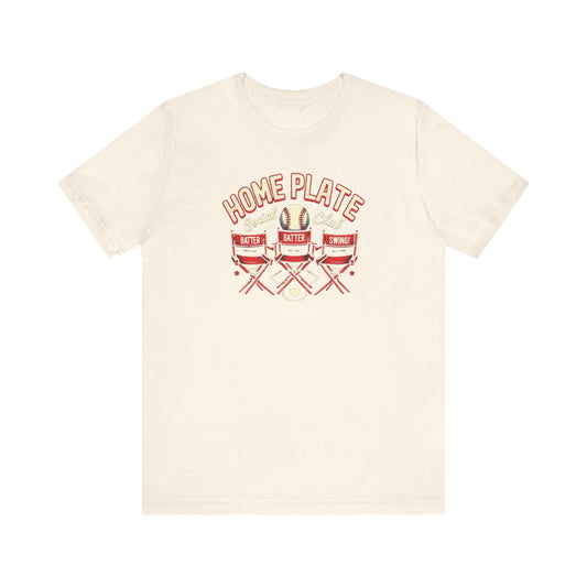 Homeplate Social Club Baseball Fan T-Shirt - Hooray