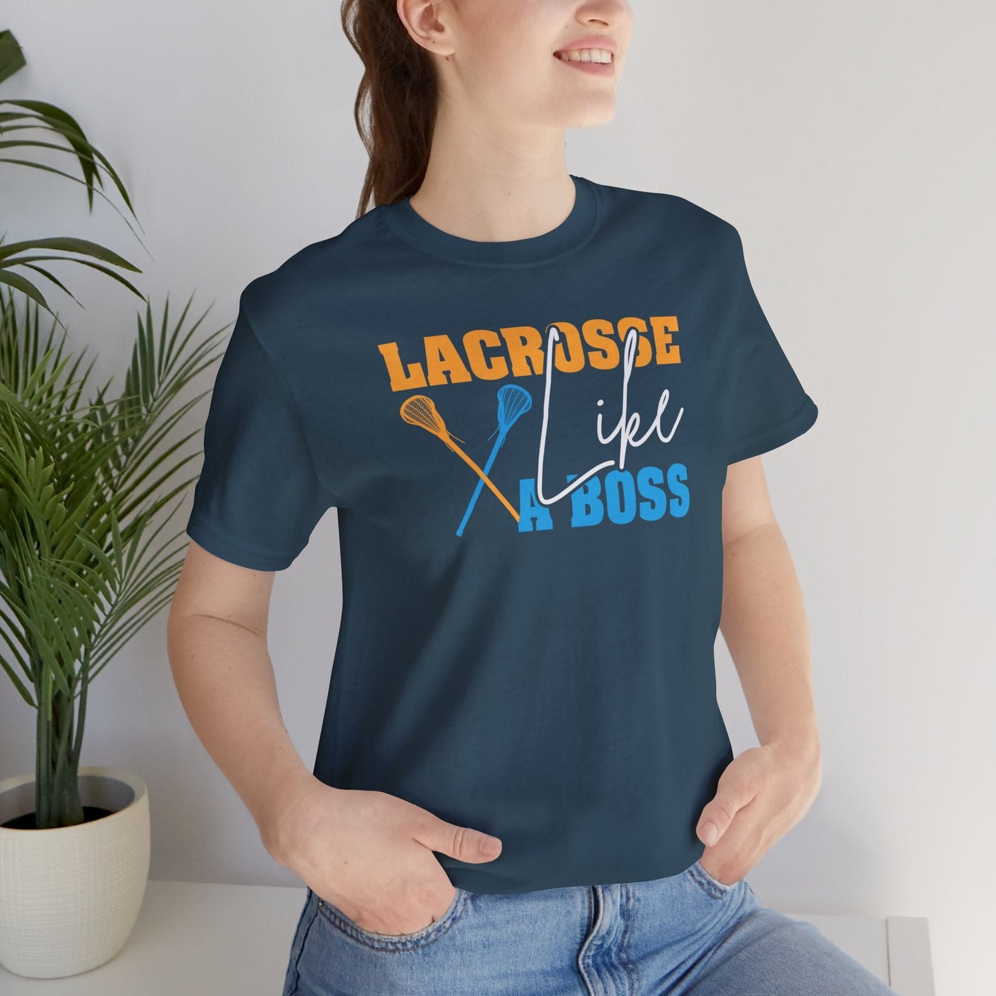 Like a Boss Lacrosse Fan T-Shirt - Hooray