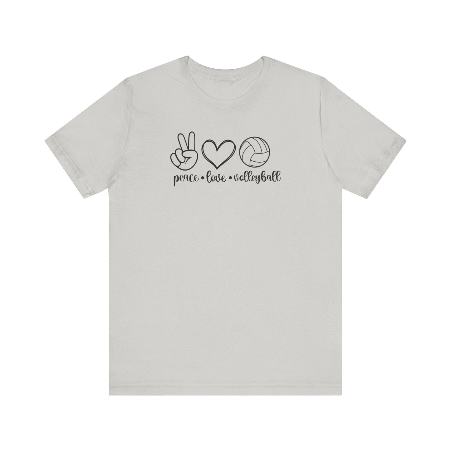 Peace Love Volleyball Tee - Hooray