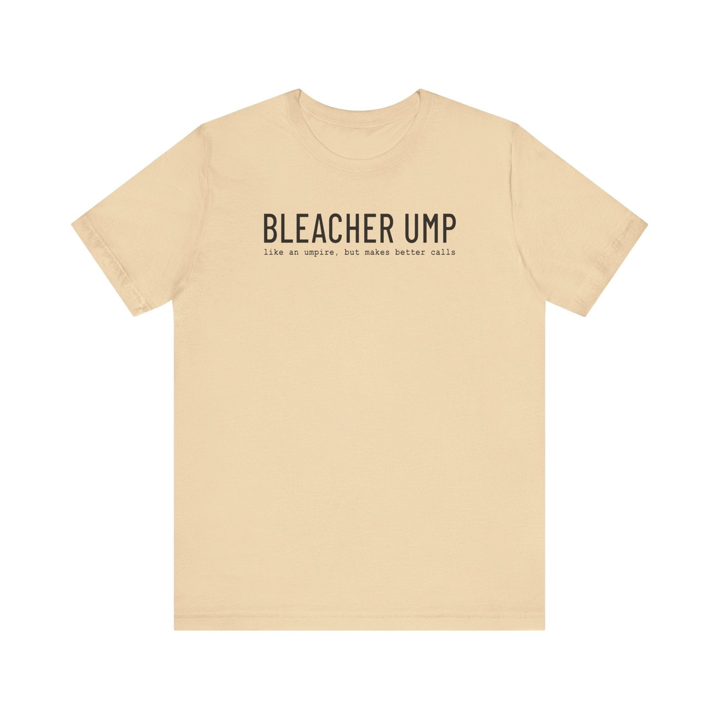 Bleacher Baseball Ump Tee - Hooray