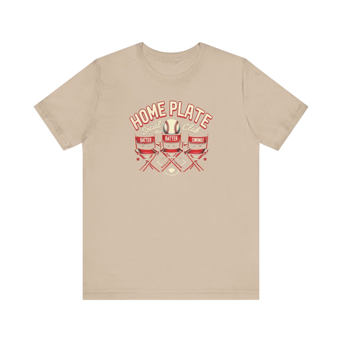 Homeplate Social Club Baseball Fan T-Shirt - Hooray