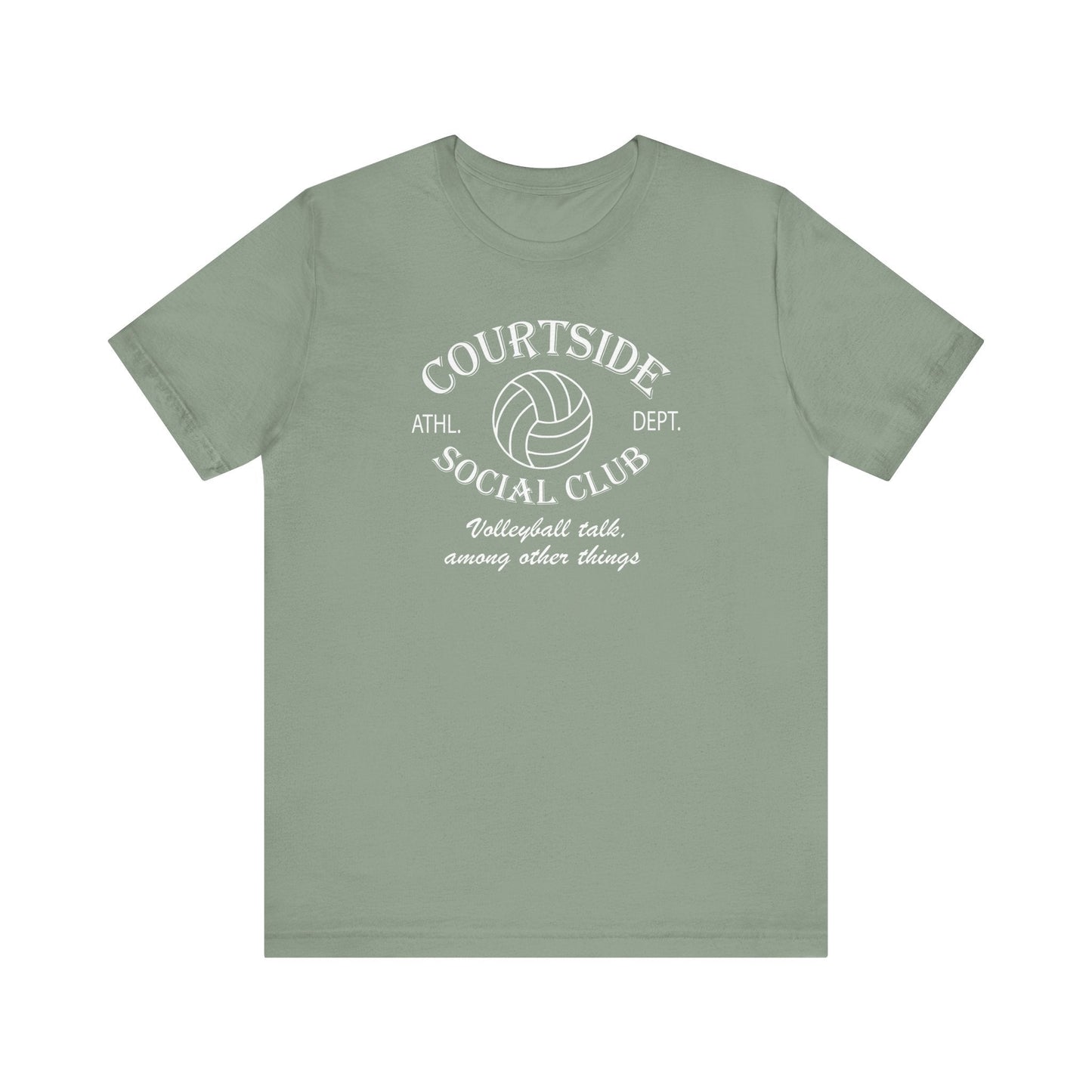 Courtside Social Club - Volleyball Tee - Hooray