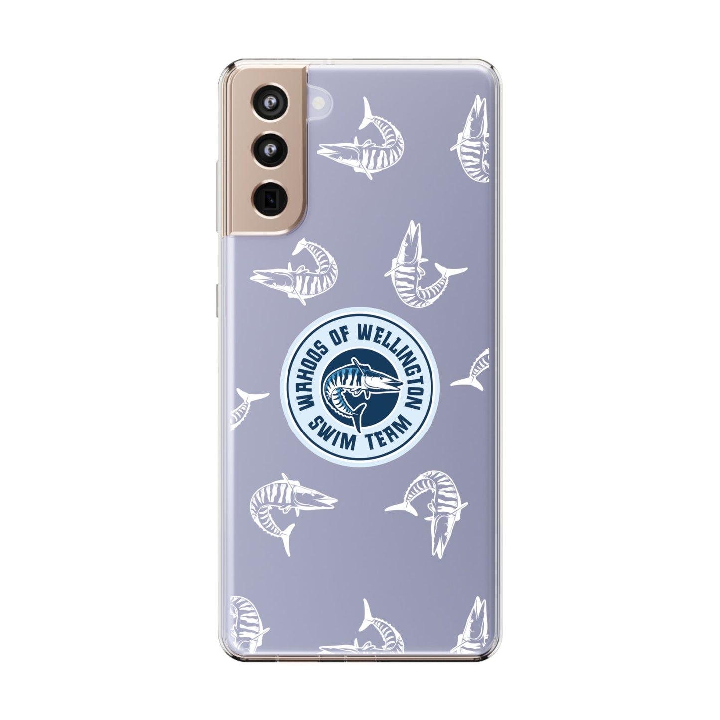 Wahoos Clear Phone Case