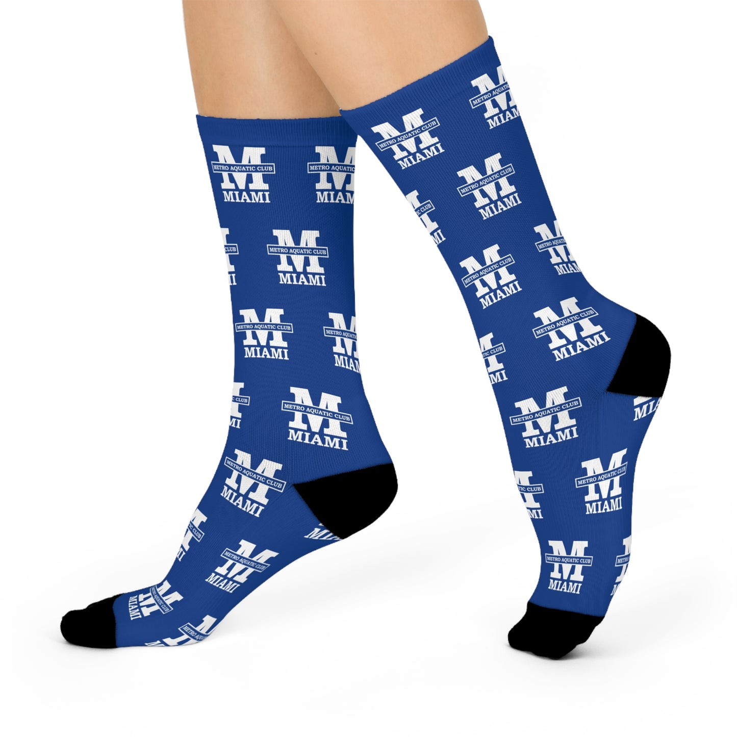 MAC All-Over Logo Crew Socks - GetHooray.com