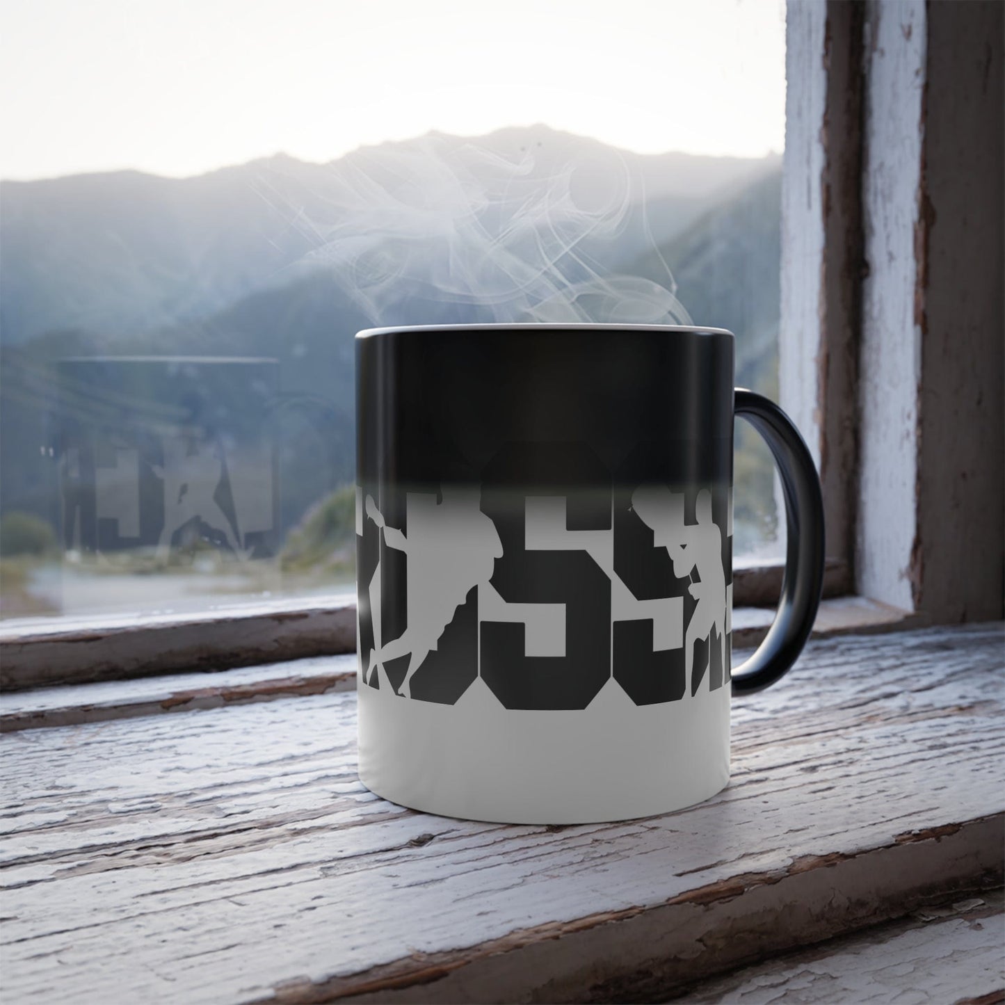 Color-Changing Lacrosse Mug - Hooray