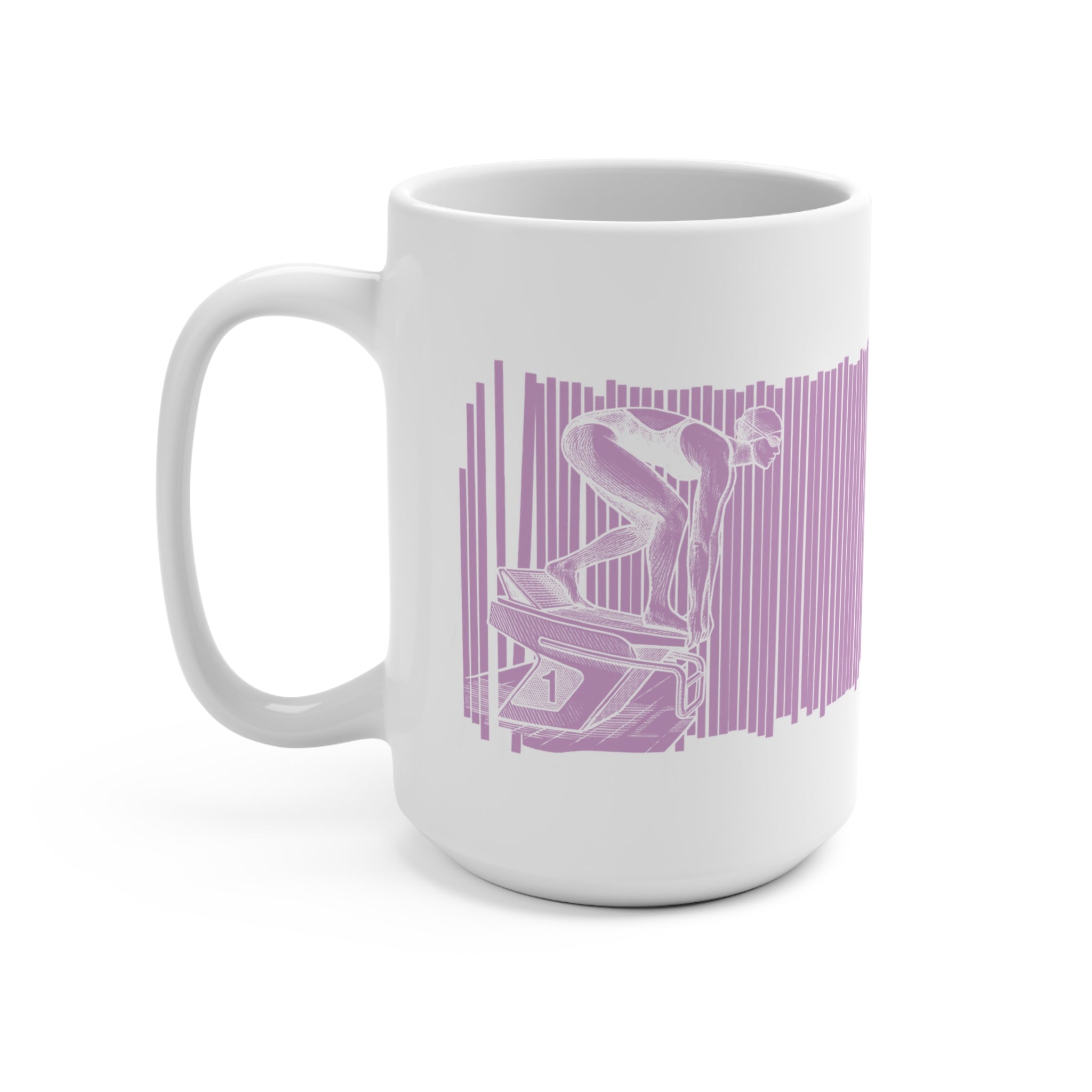 MAC Girls' Starting Block Mug — 15oz Team Coffee Cup - GetHooray.com