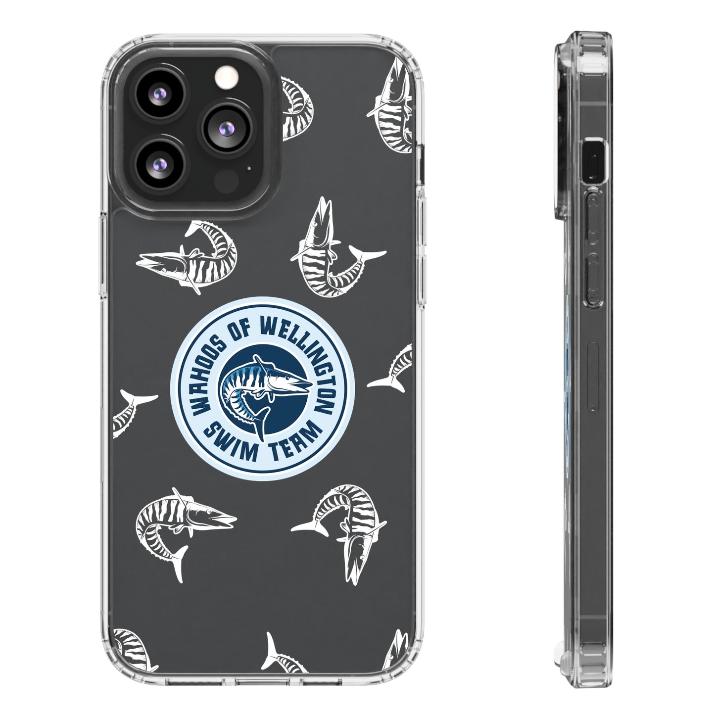 Wahoos Clear Phone Case