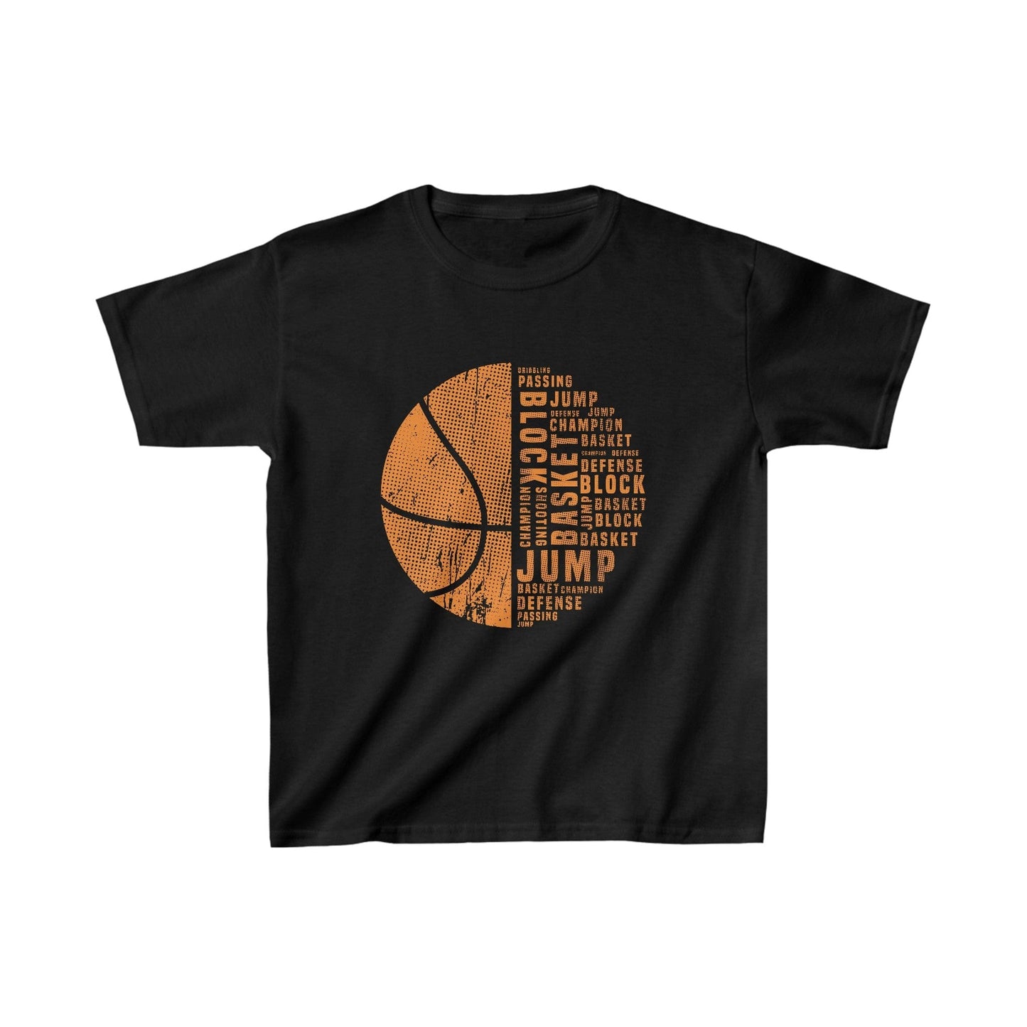 Dribble Dynamo Basketball Kids Tee - Hooray