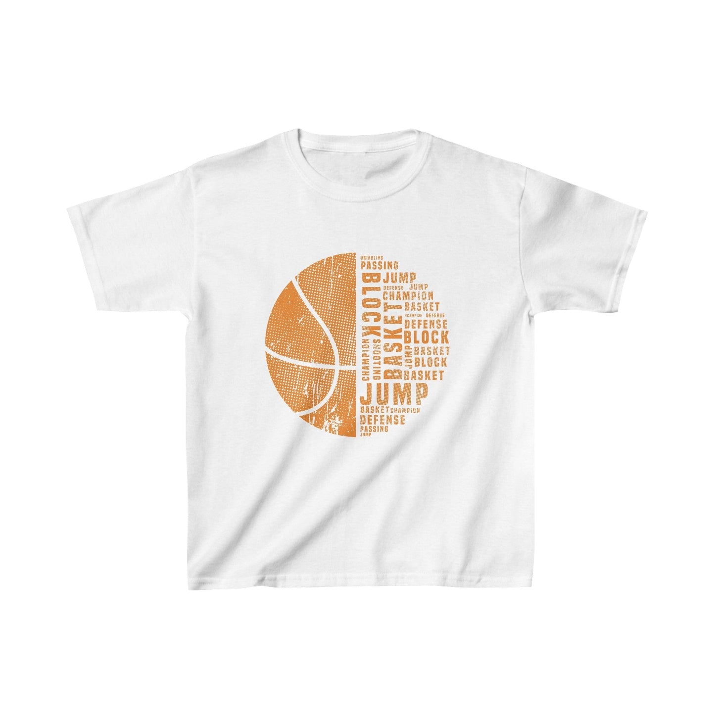 Dribble Dynamo Basketball Kids Tee - Hooray