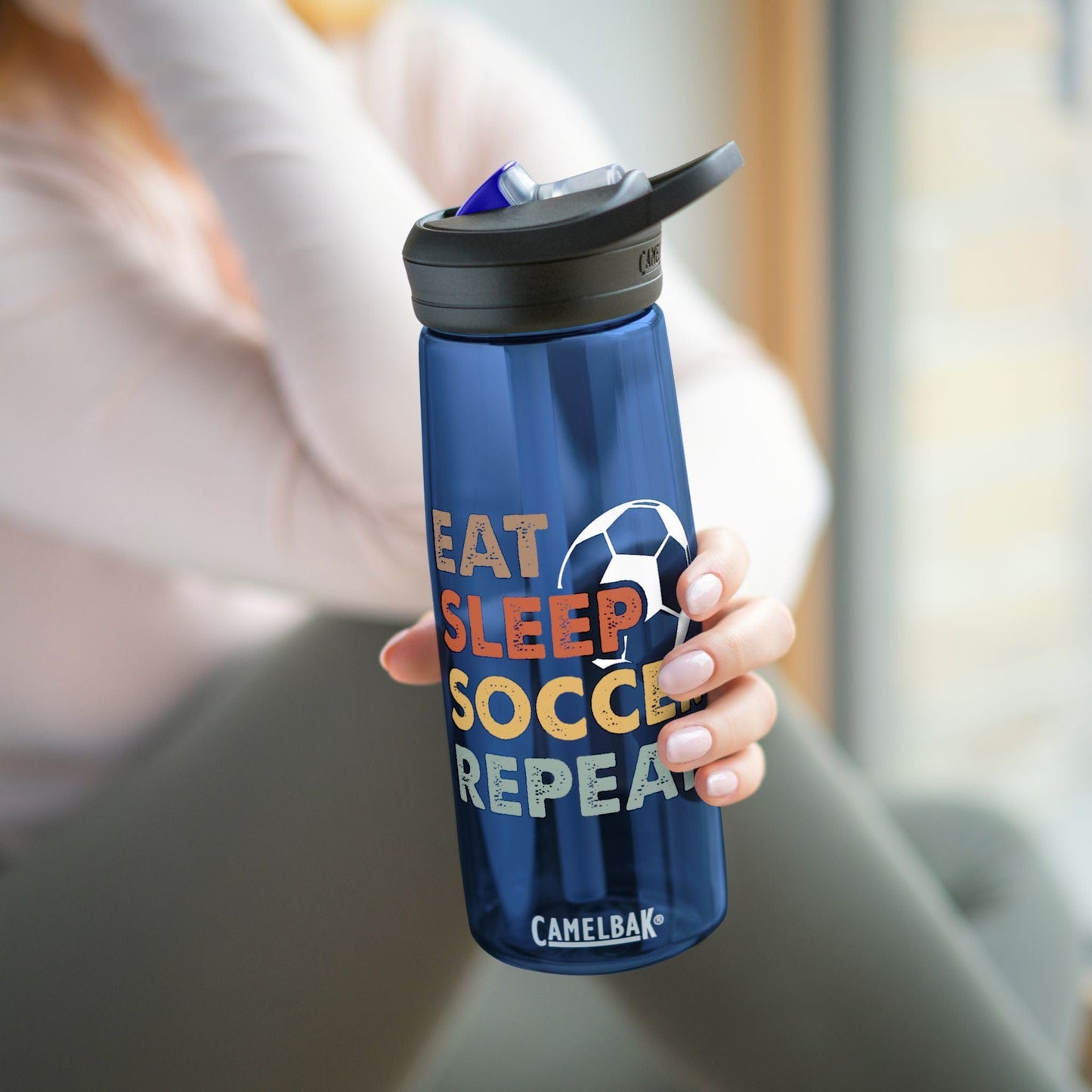 Soccer Life Water Bottle - Hooray