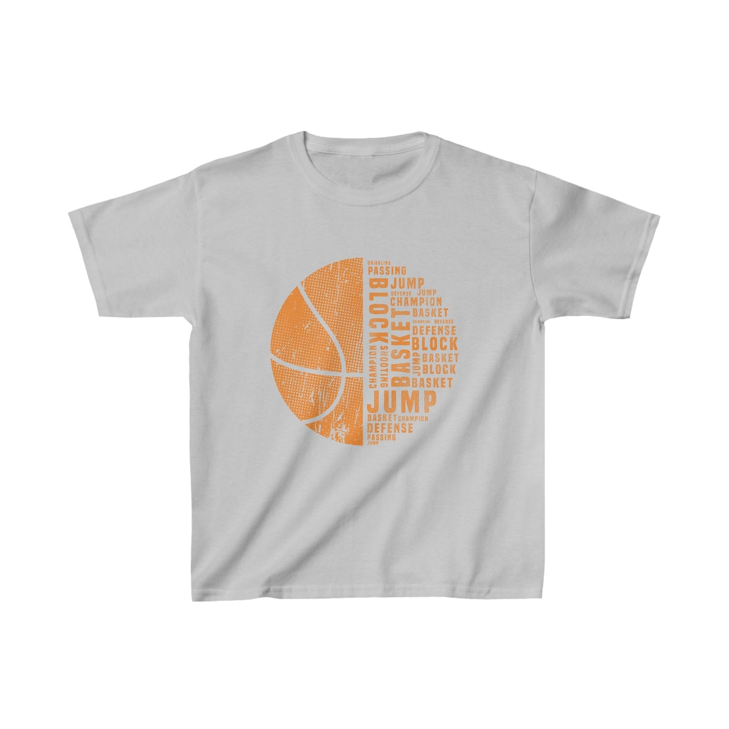 Dribble Dynamo Basketball Kids Tee - Hooray