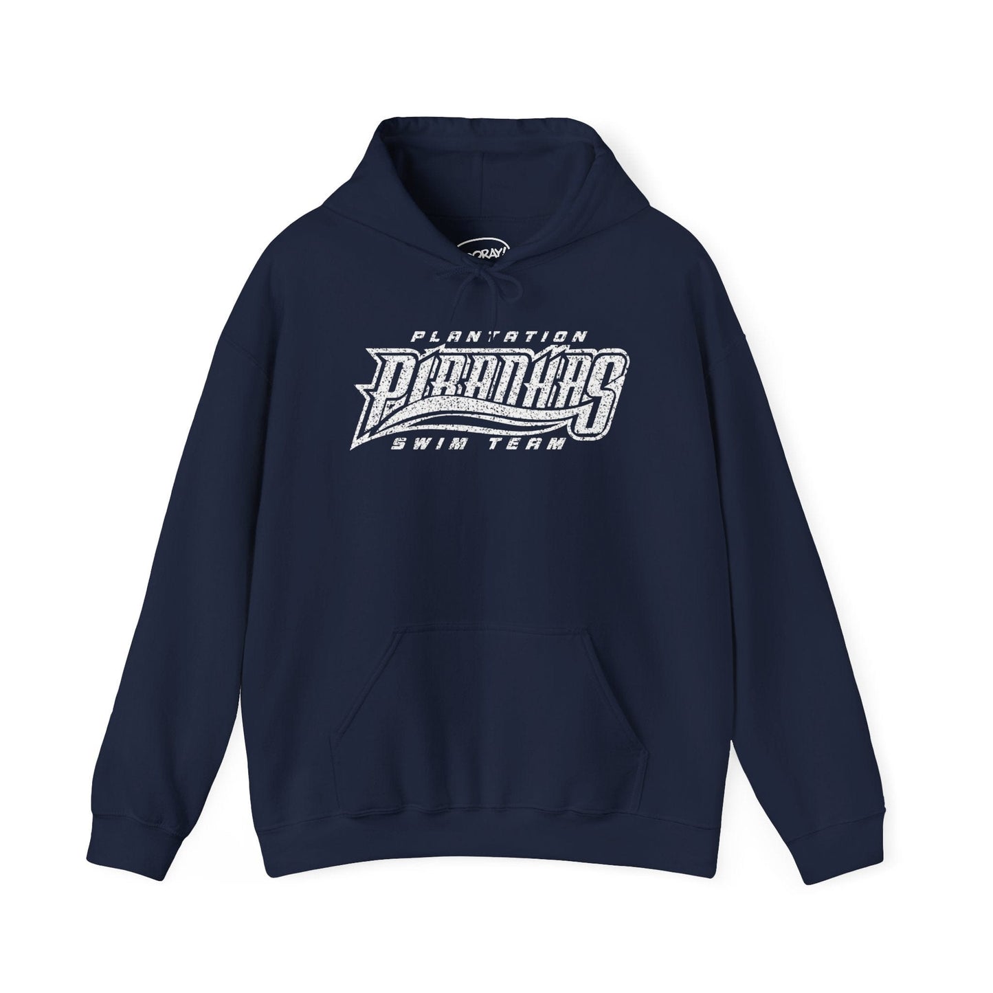 Plantation Piranhas Distressed Hoodie