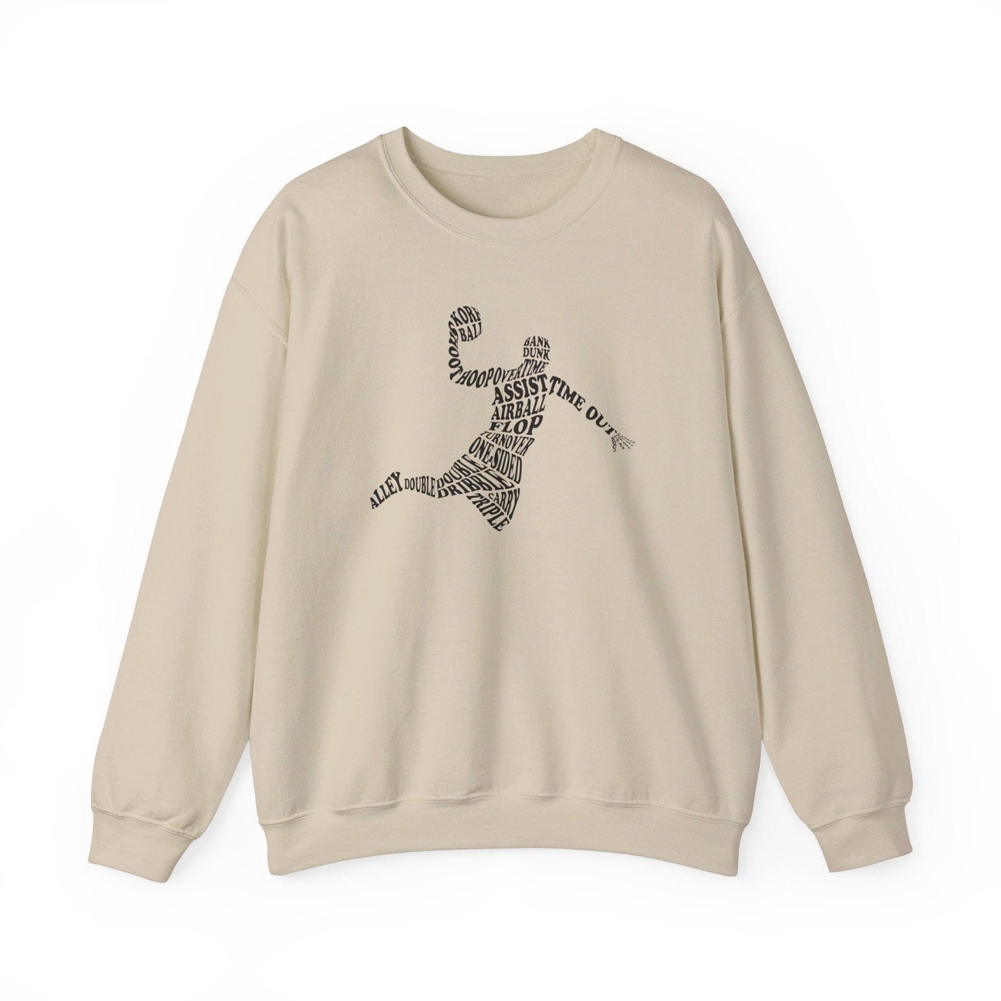 Typo Hoops Basketball Sweatshirt - Hooray