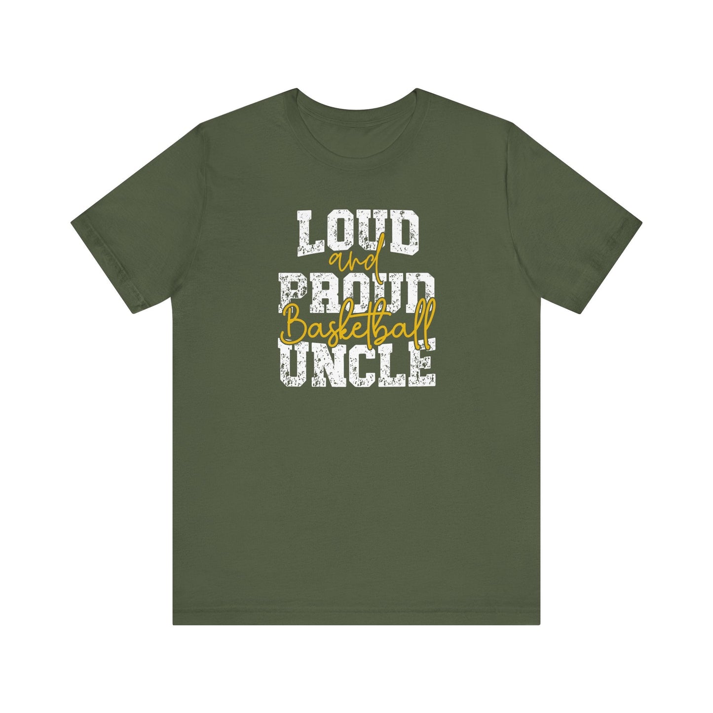 Loud & Proud Basketball Uncle T-Shirt - Hooray