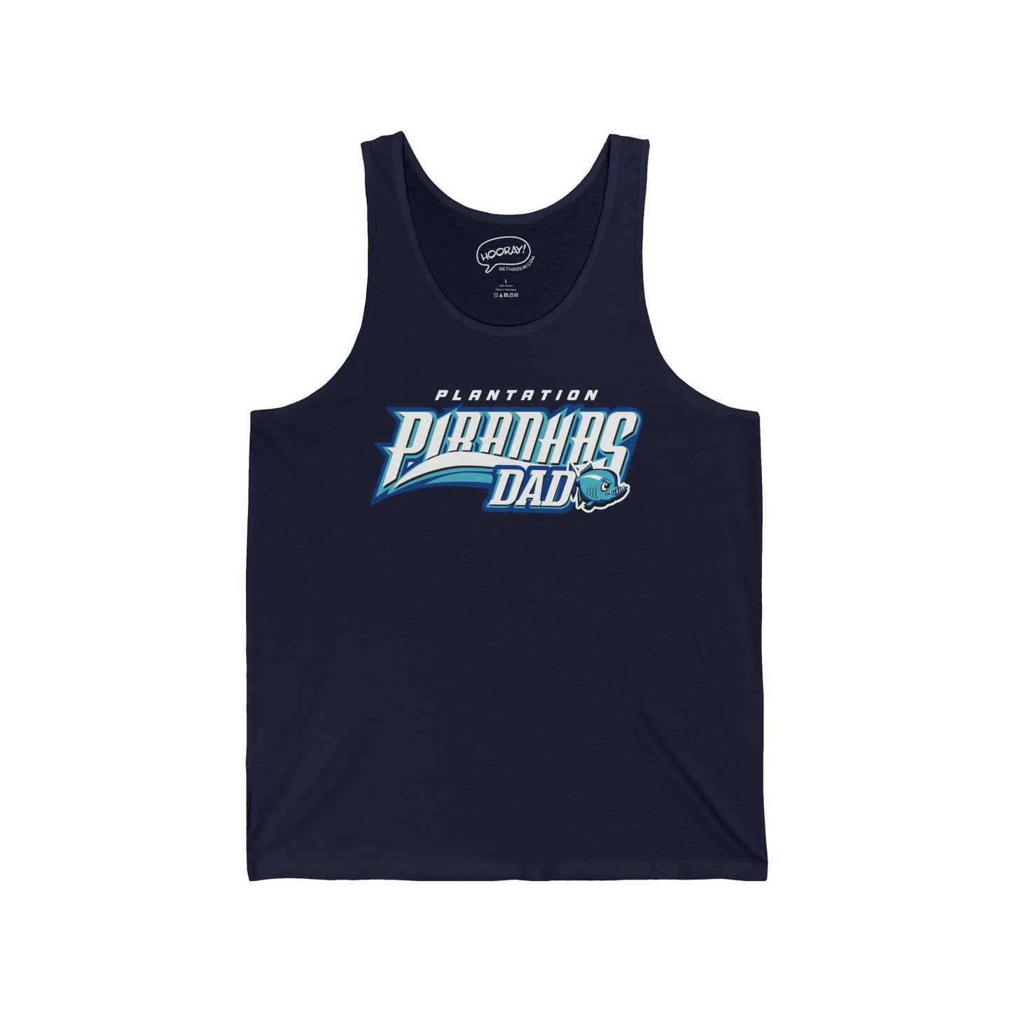 Plantation Piranhas Dad Jersey Tank