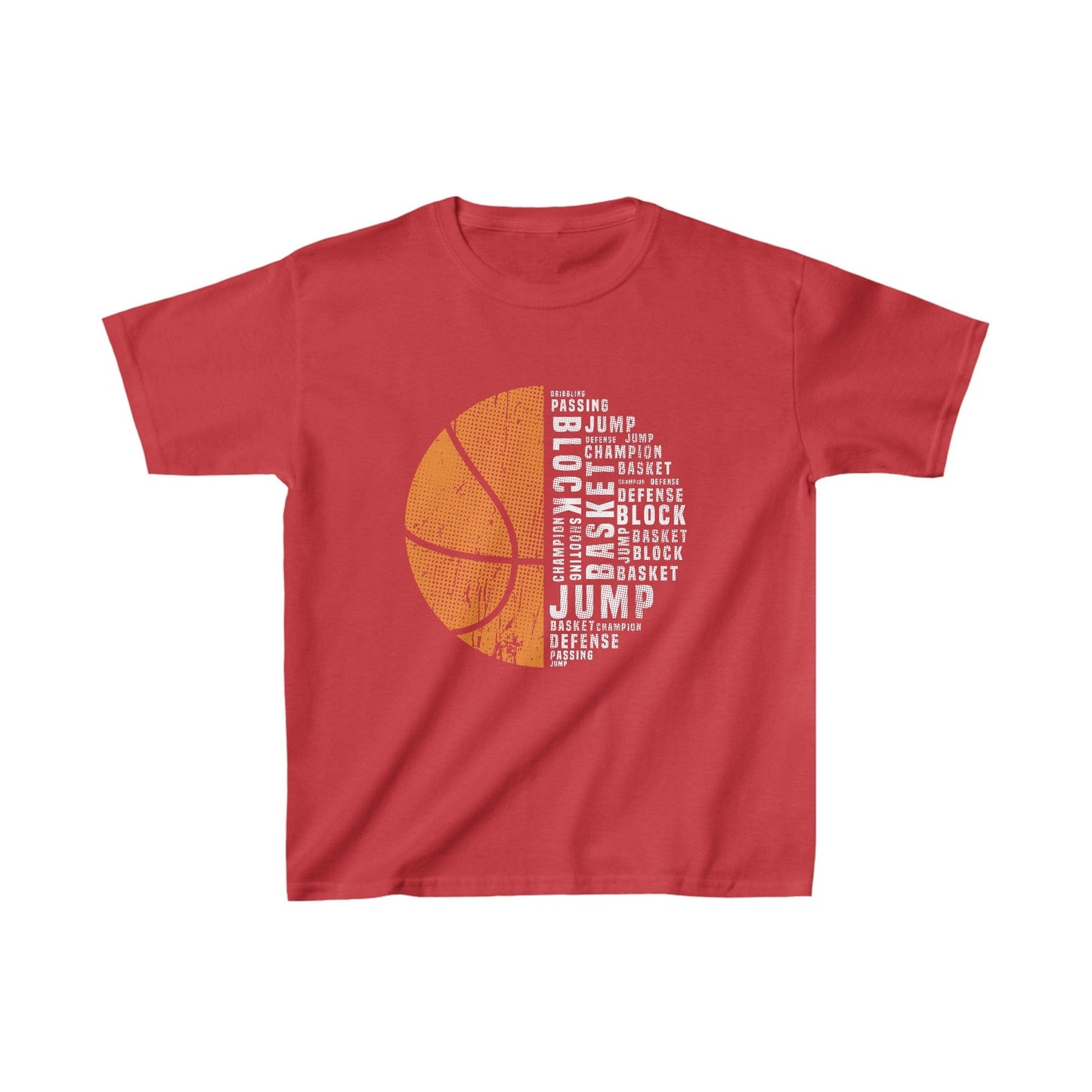 Dribble Dynamo Basketball Kids Tee - Hooray