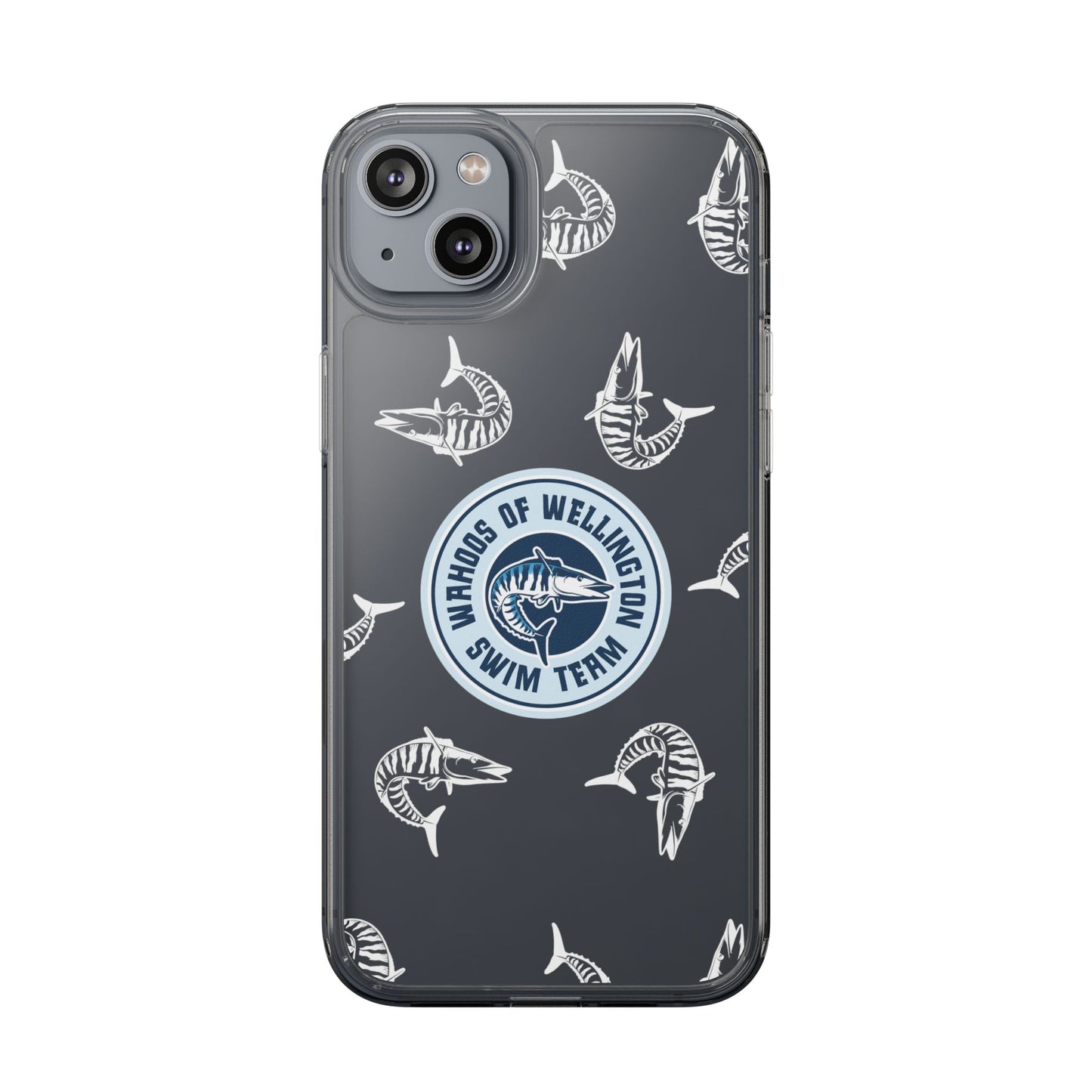 Wahoos Clear Phone Case