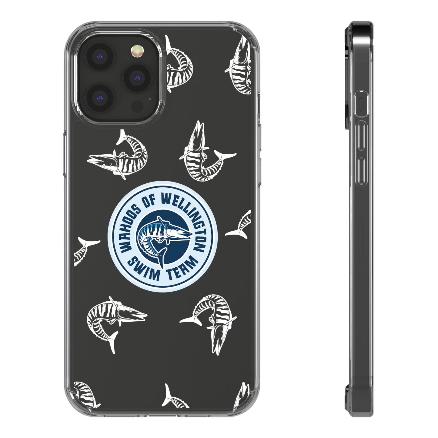 Wahoos Clear Phone Case