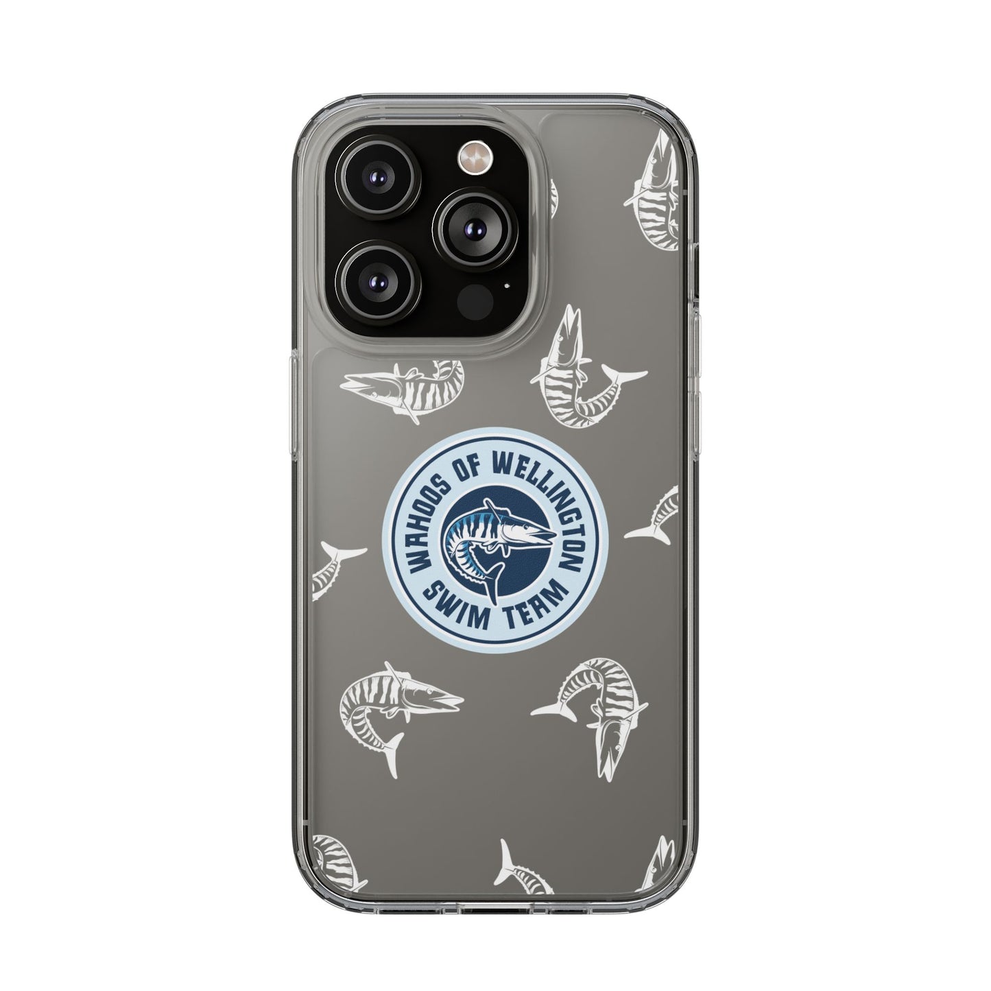 Wahoos Clear Phone Case