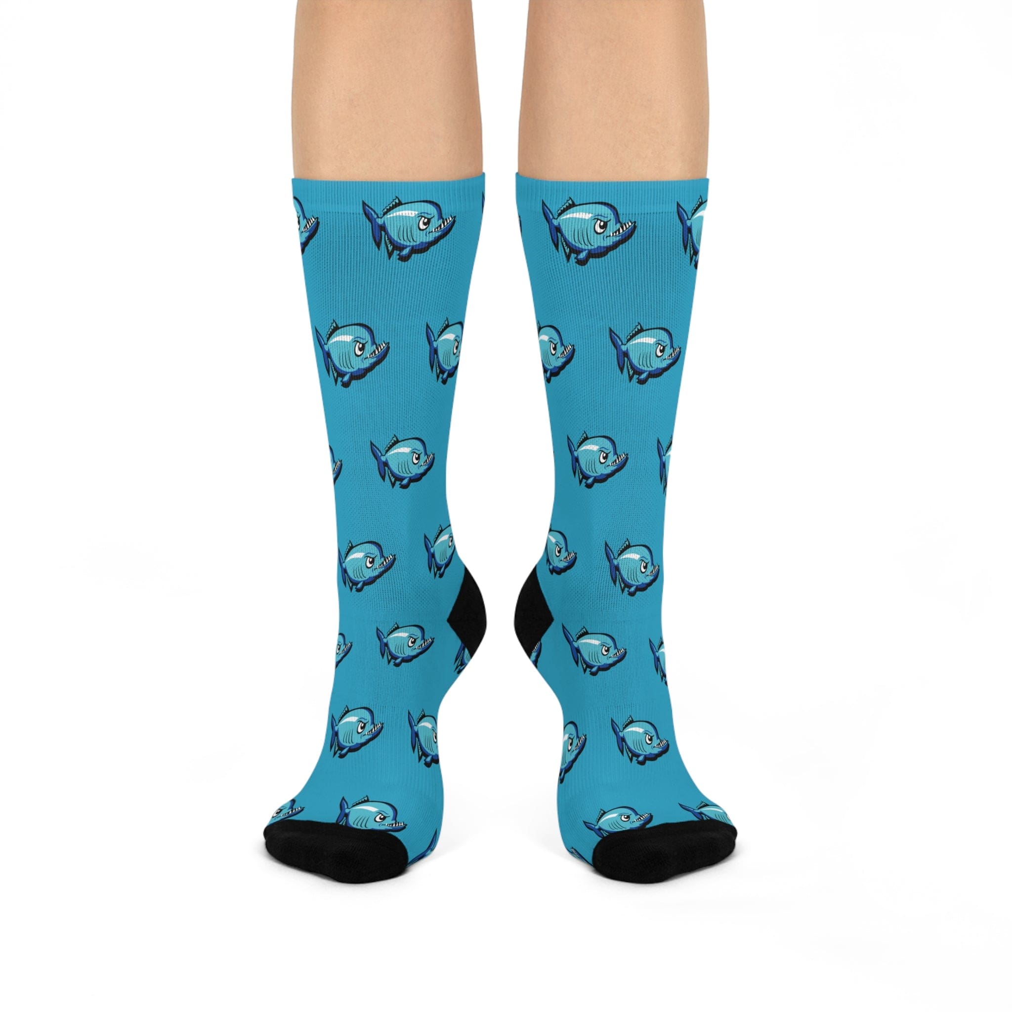 Piranhas Mascot Crew Socks