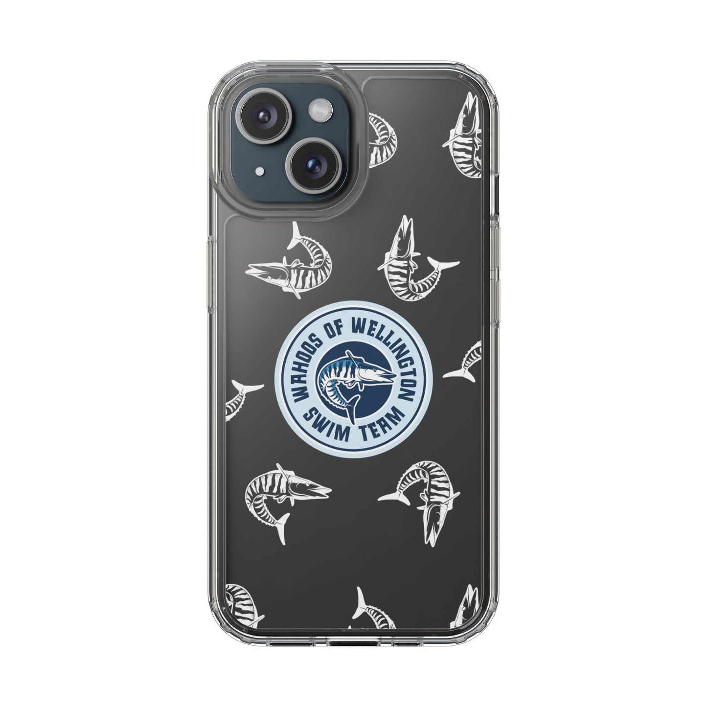 Wahoos Clear Phone Case