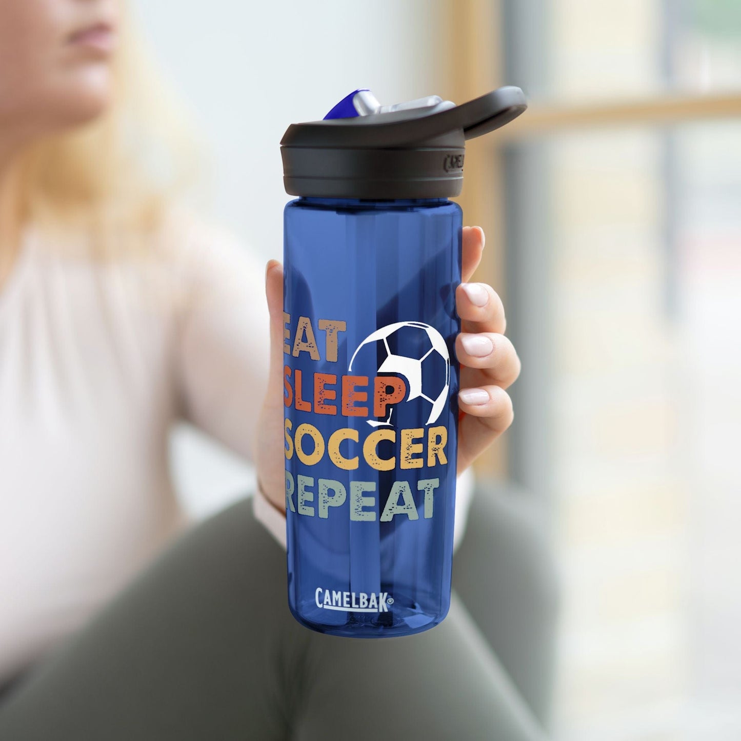 Soccer Life Water Bottle - Hooray