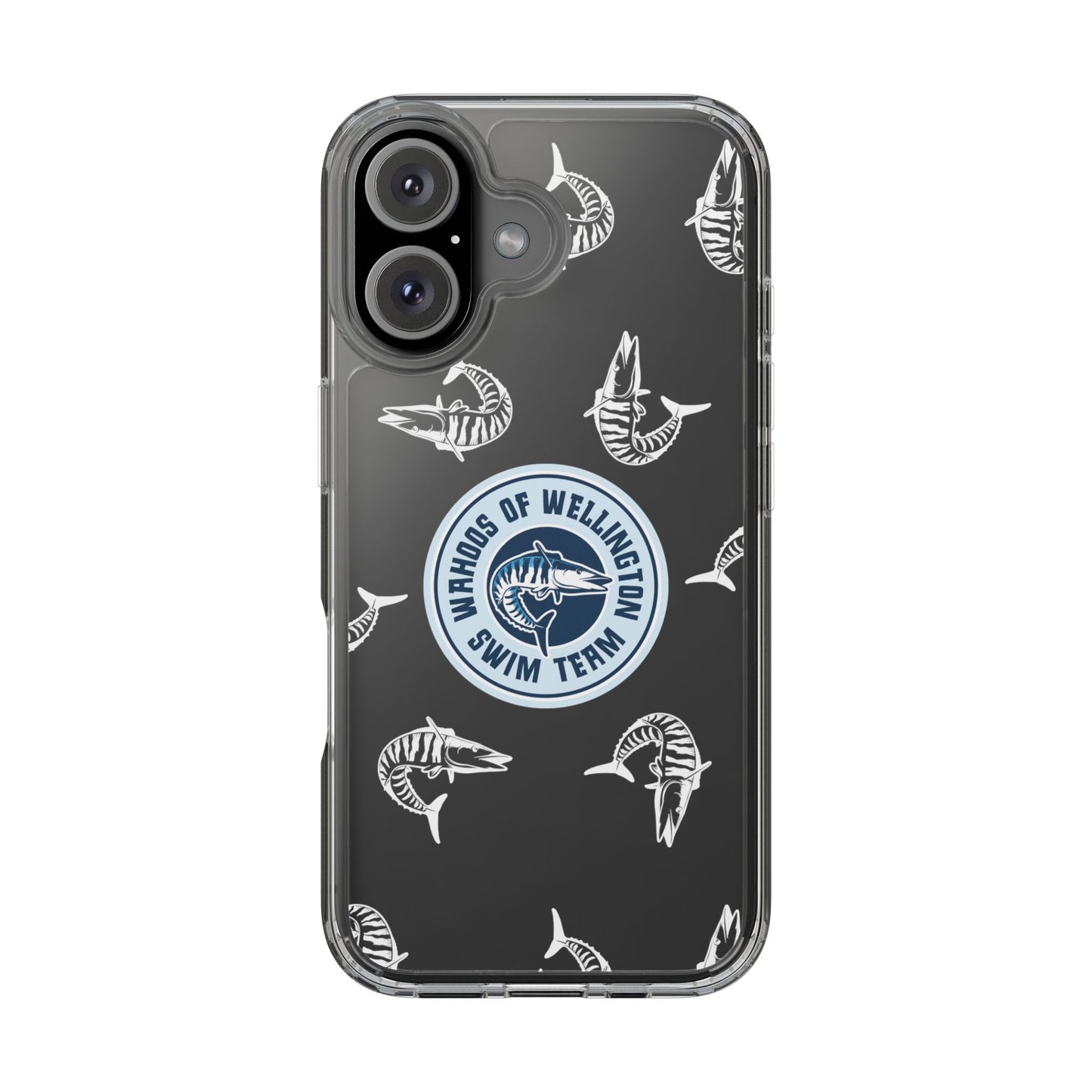 Wahoos Clear Phone Case