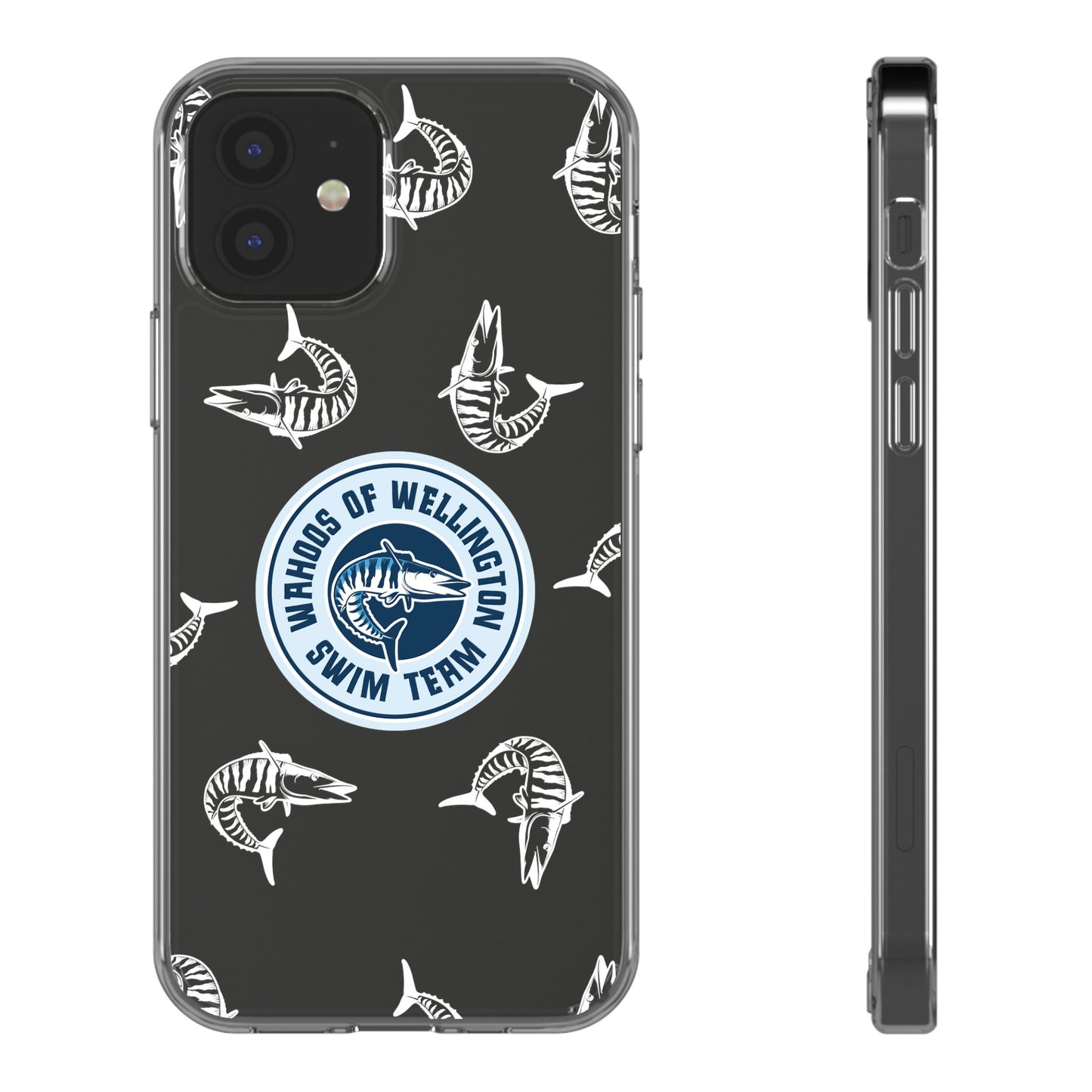 Wahoos Clear Phone Case