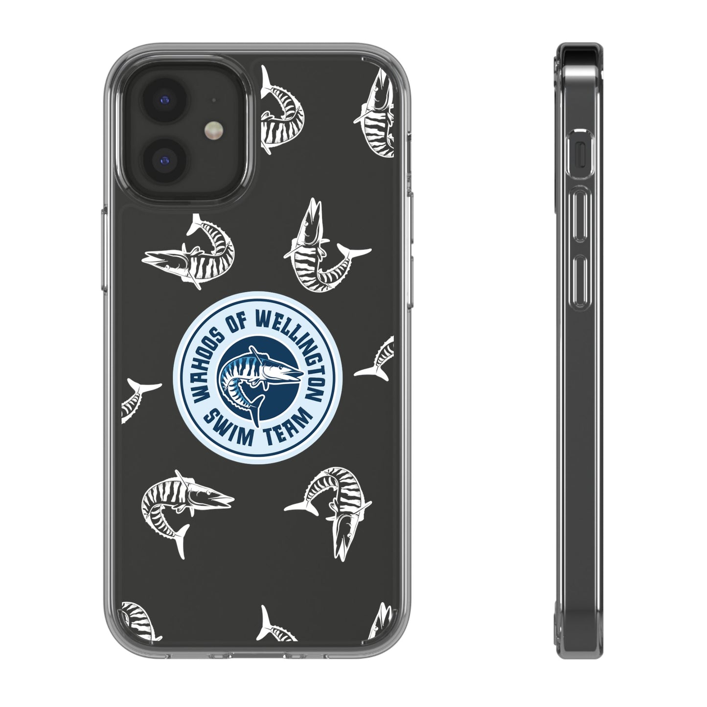 Wahoos Clear Phone Case