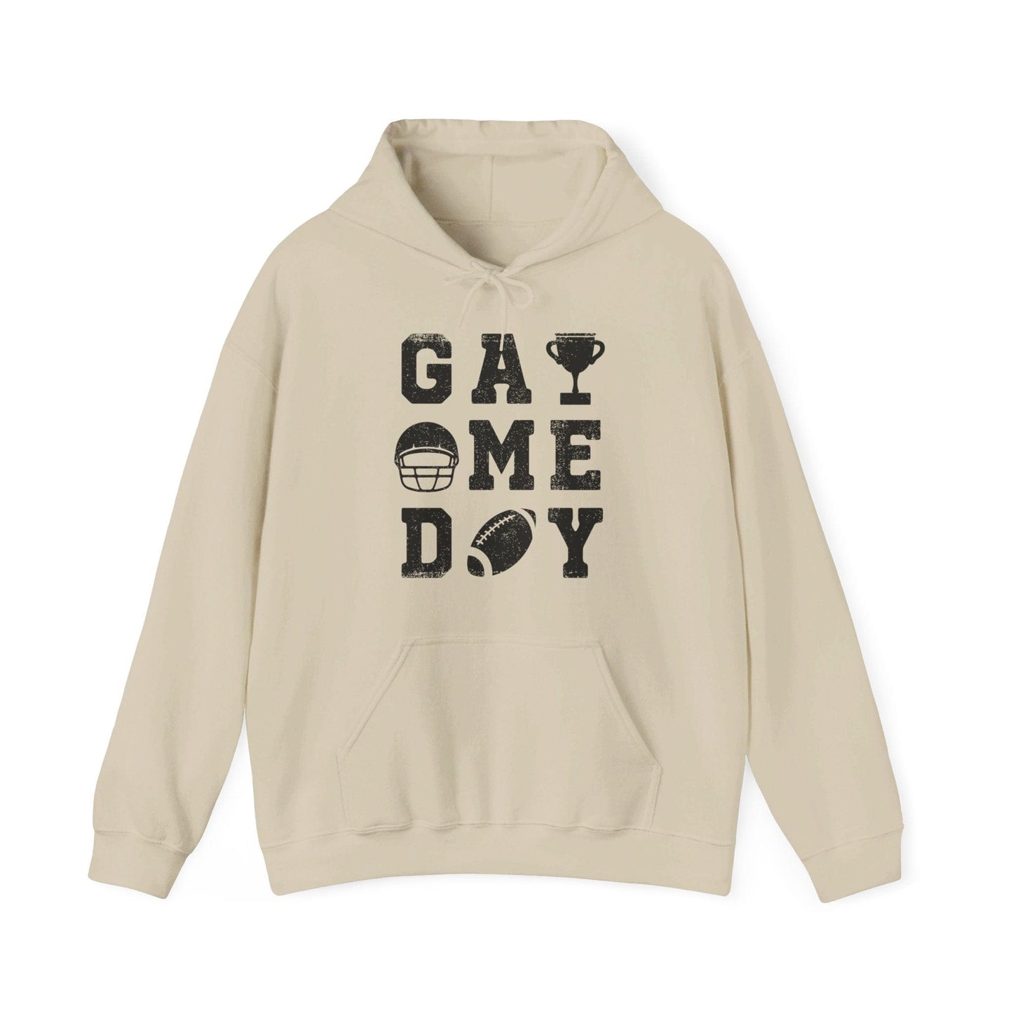 Unisex Cozy Football Game Day Hoodie - Hooray