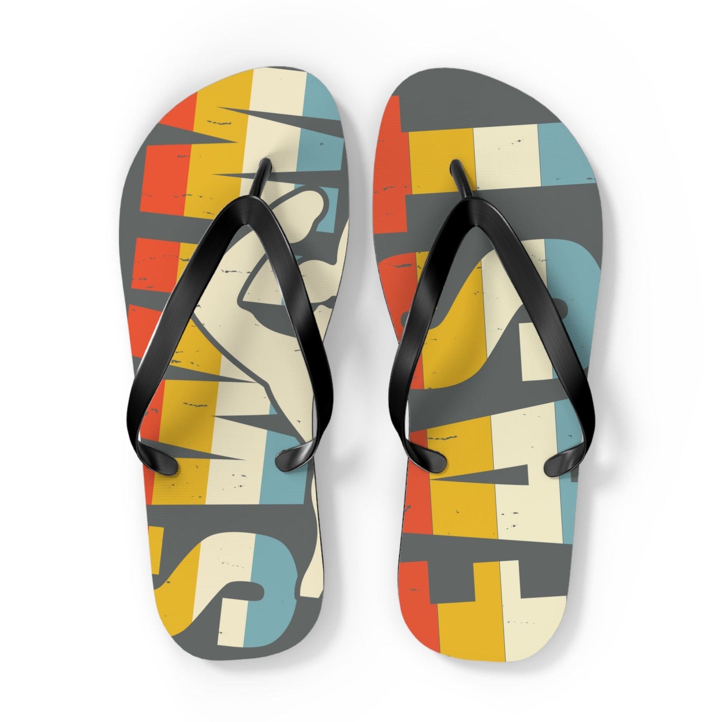 Swim Fast Flip Flops - Hooray