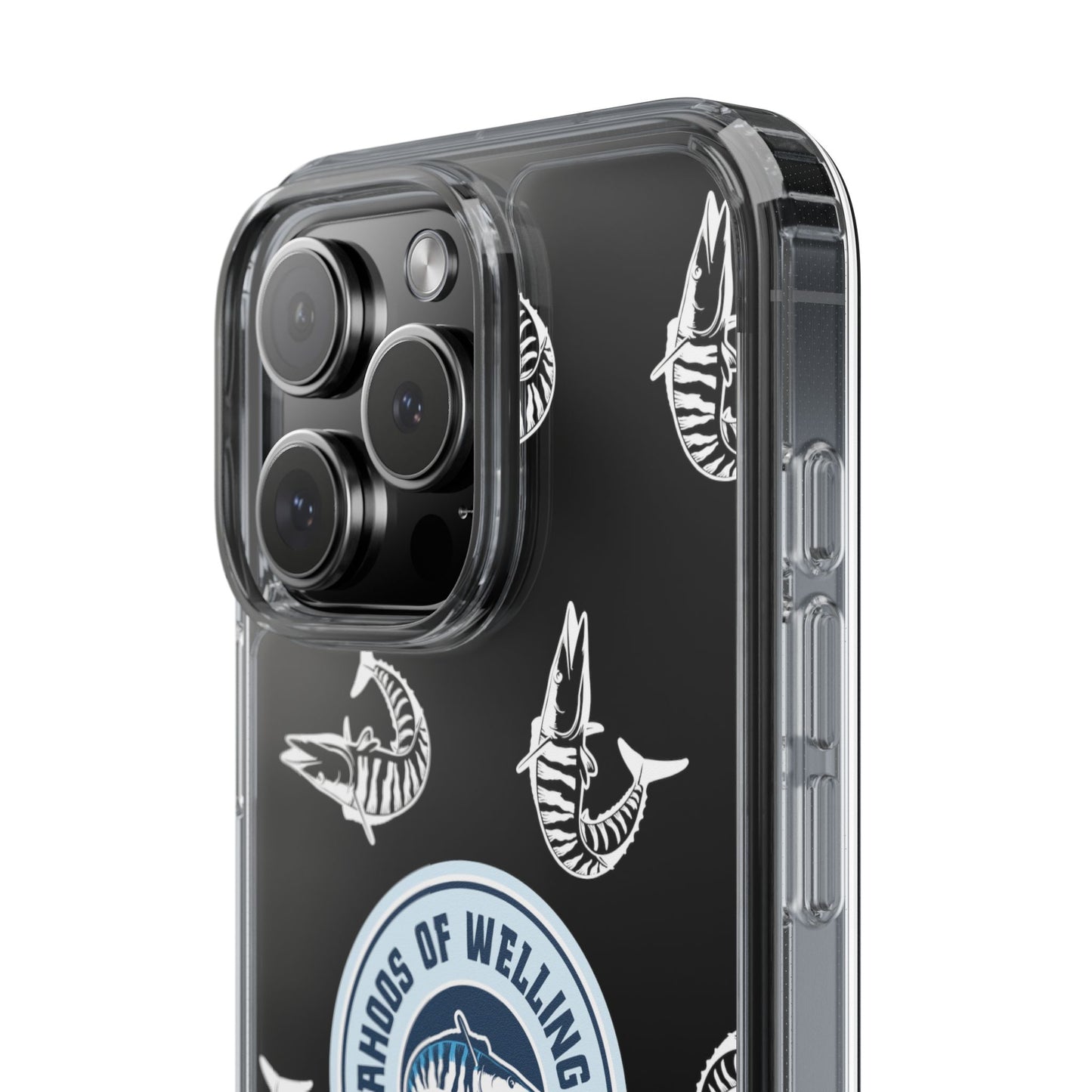 Wahoos Clear Phone Case