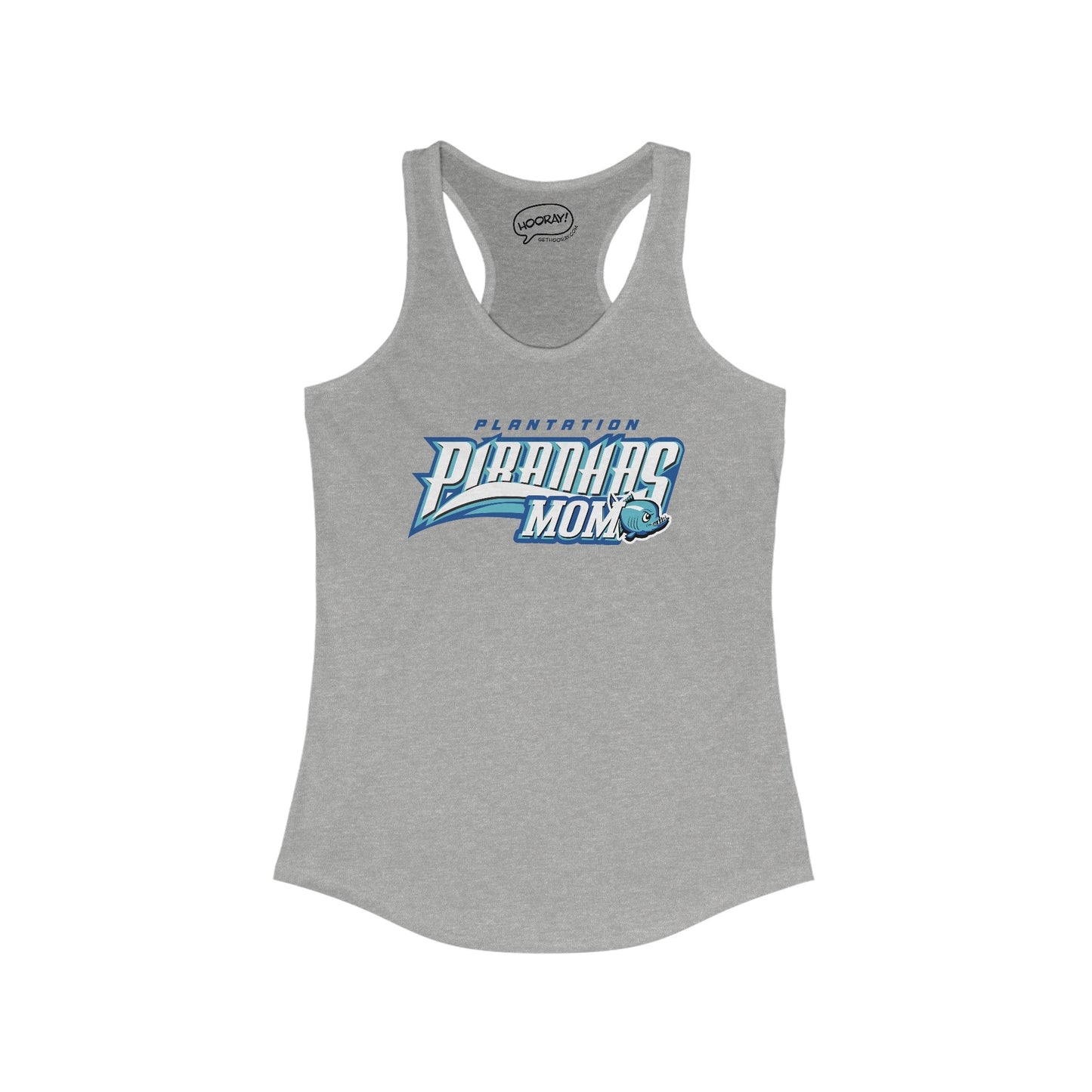 Plantation Piranhas Mom Racerback Tank