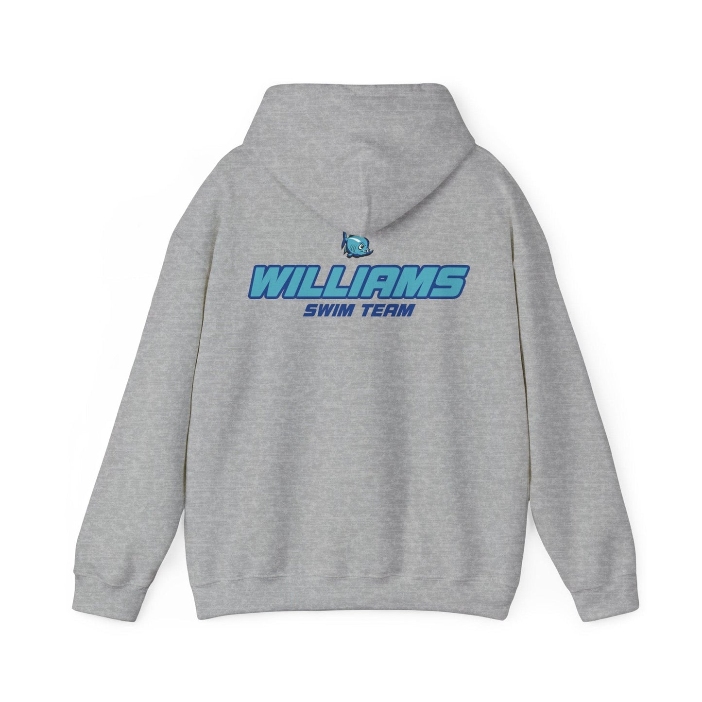 PERSONALIZED - Piranhas Swim Team Hoodie - Hooray